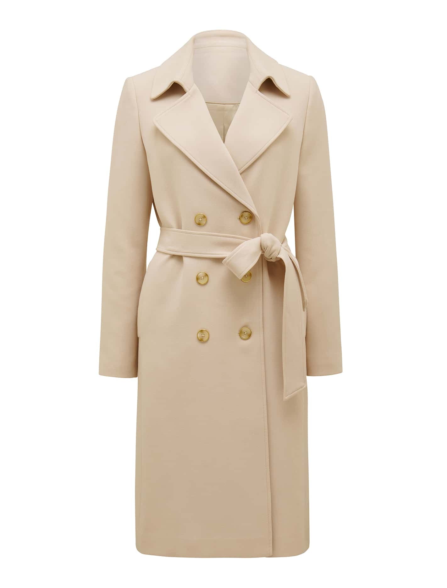 Claire Trench Coat Stone_mannequin