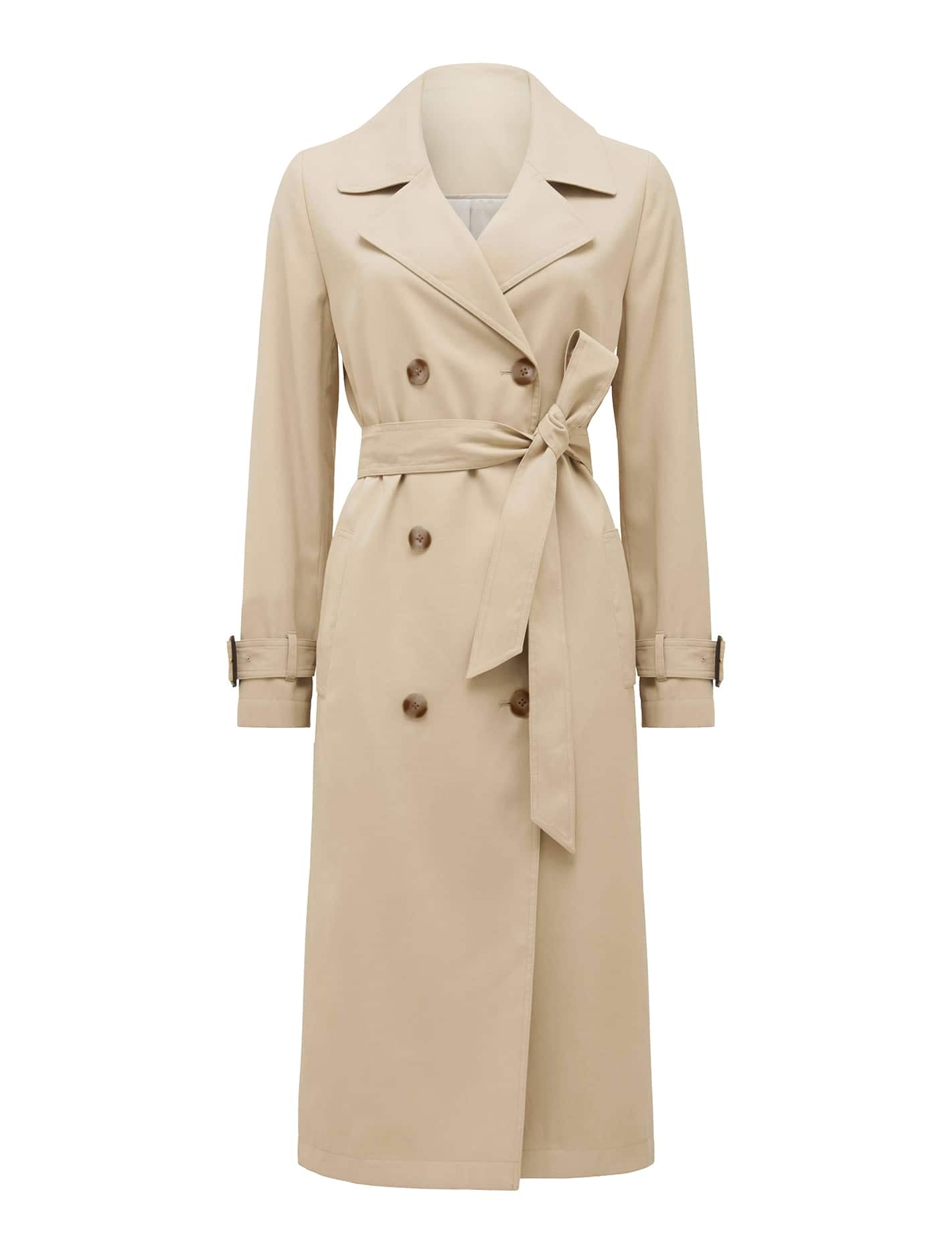 Darlah Soft Trench Stone_mannequin
