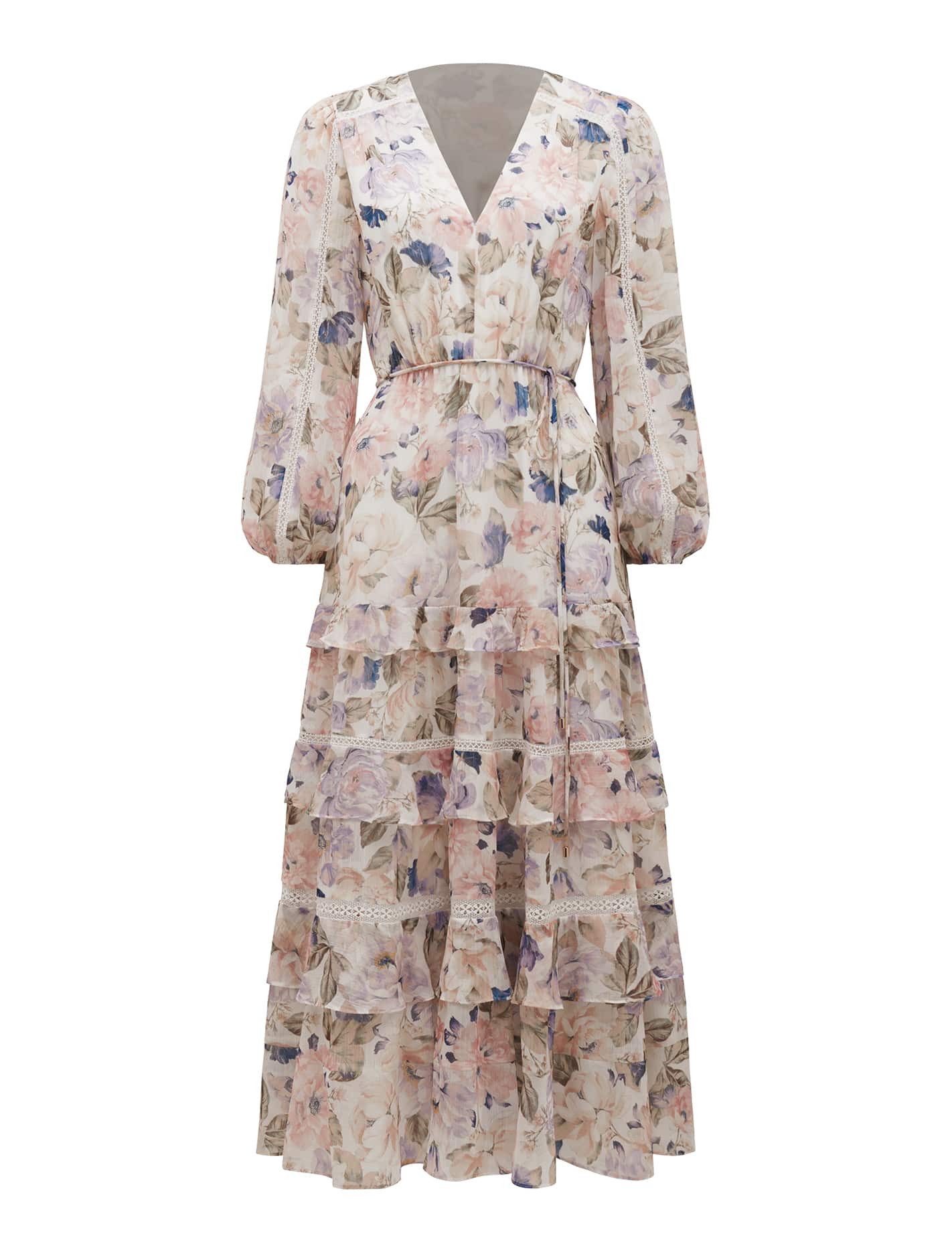Locky Trim Insert Midi Blue Colvin Floral_mannequin