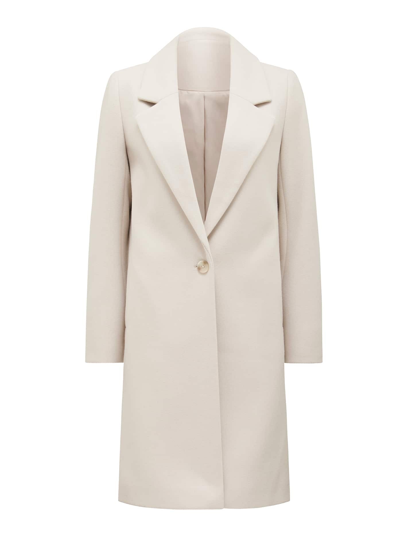 Billie Longline Coatigan Cream_mannequin