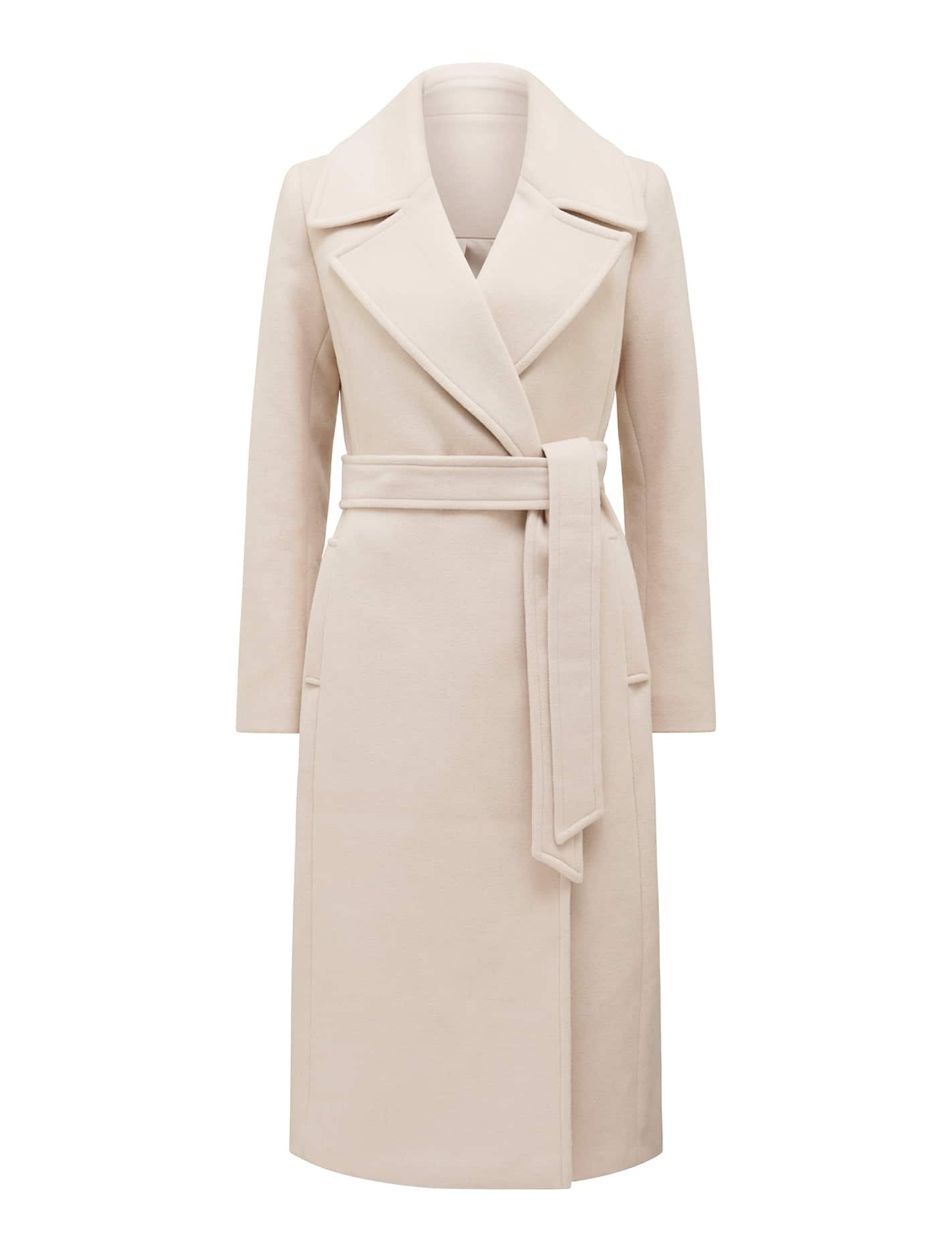 Amanda Belted Wrap Coat Mink_mannequin