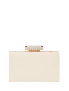 Jacqui Crystal Clasp Hardcase Ivory_mannequin