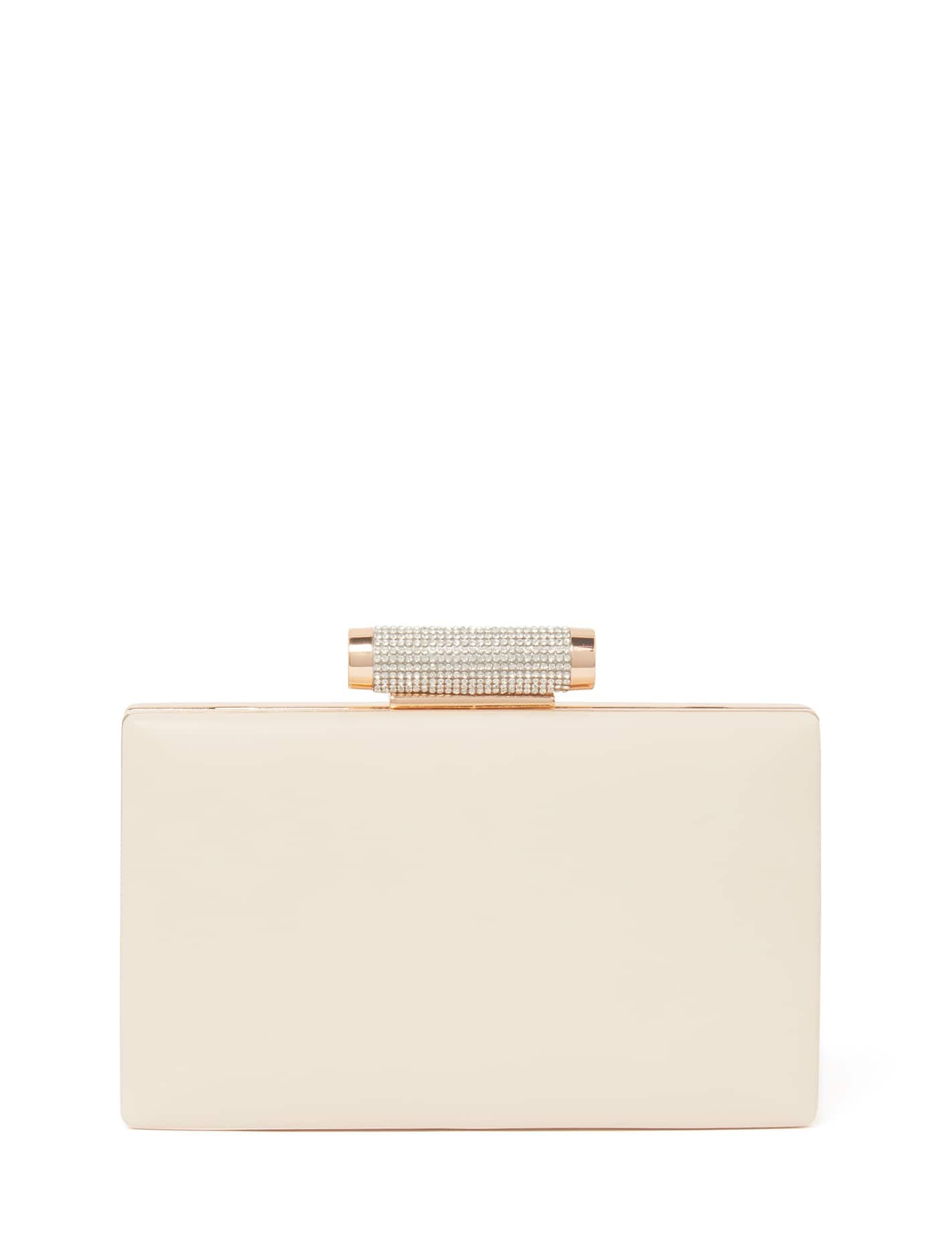 Jacqui Crystal Clasp Hardcase Ivory_mannequin