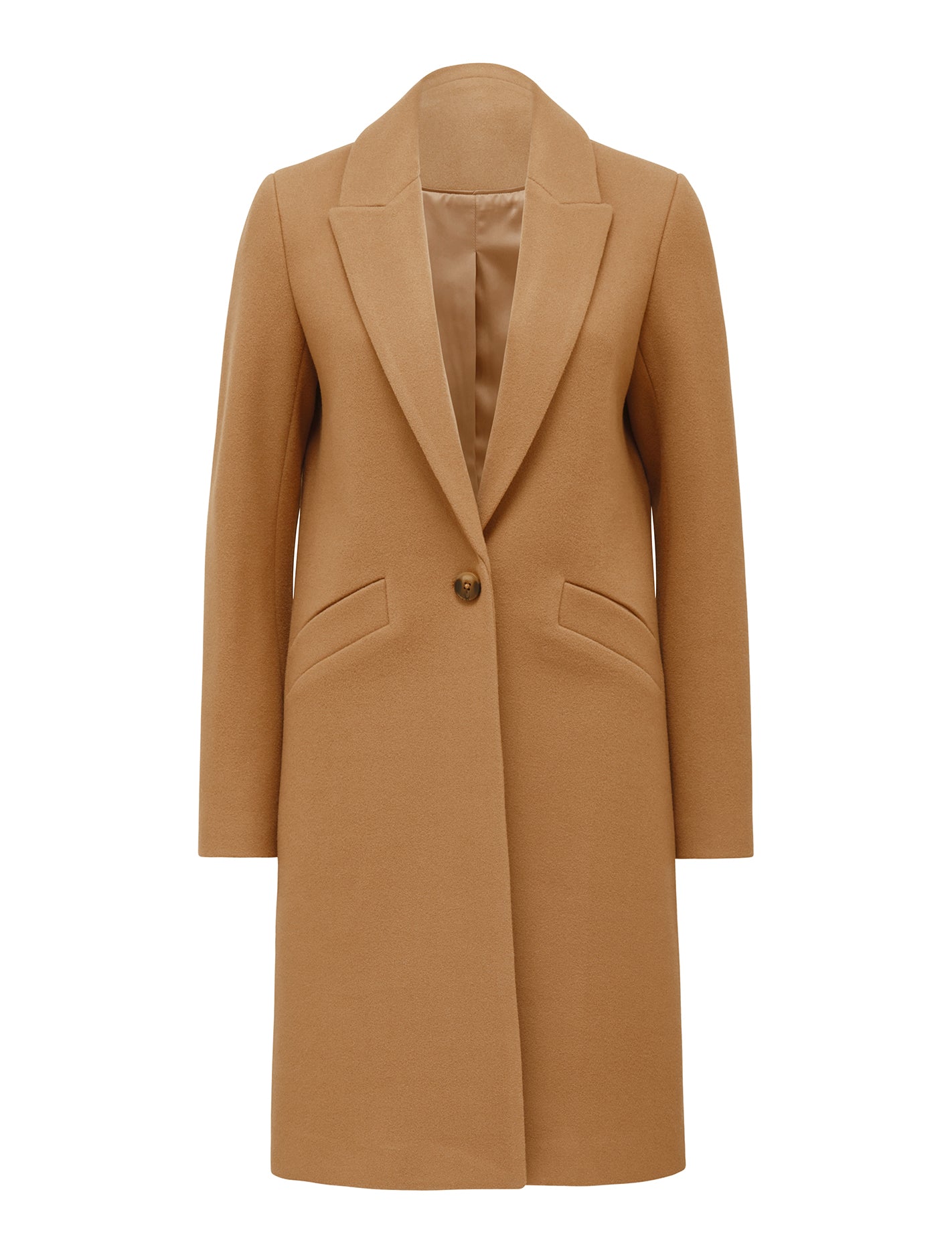Bonnie Longline Coatigan Toasted Almond_mannequin