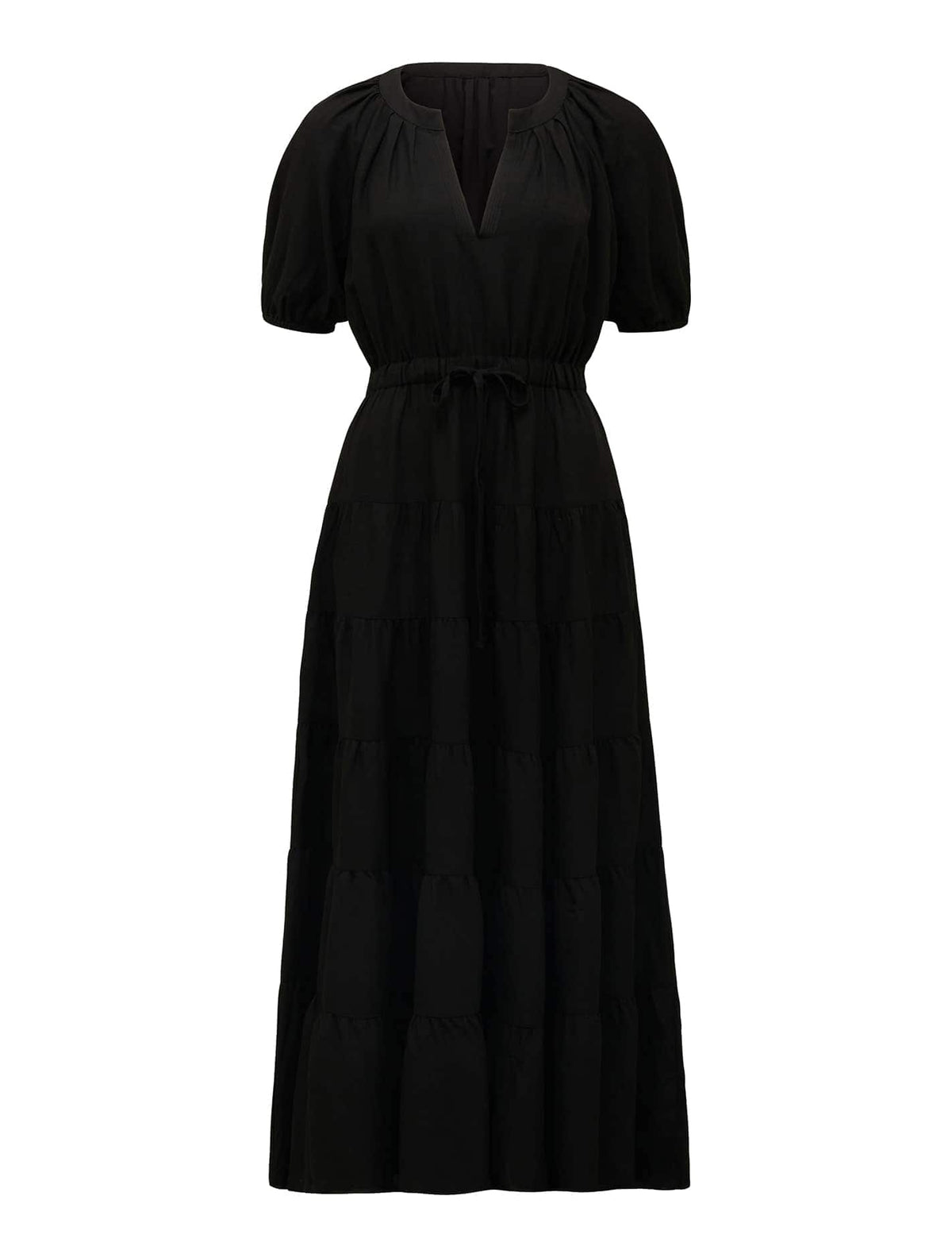 Gabe Midi Dress Black_mannequin