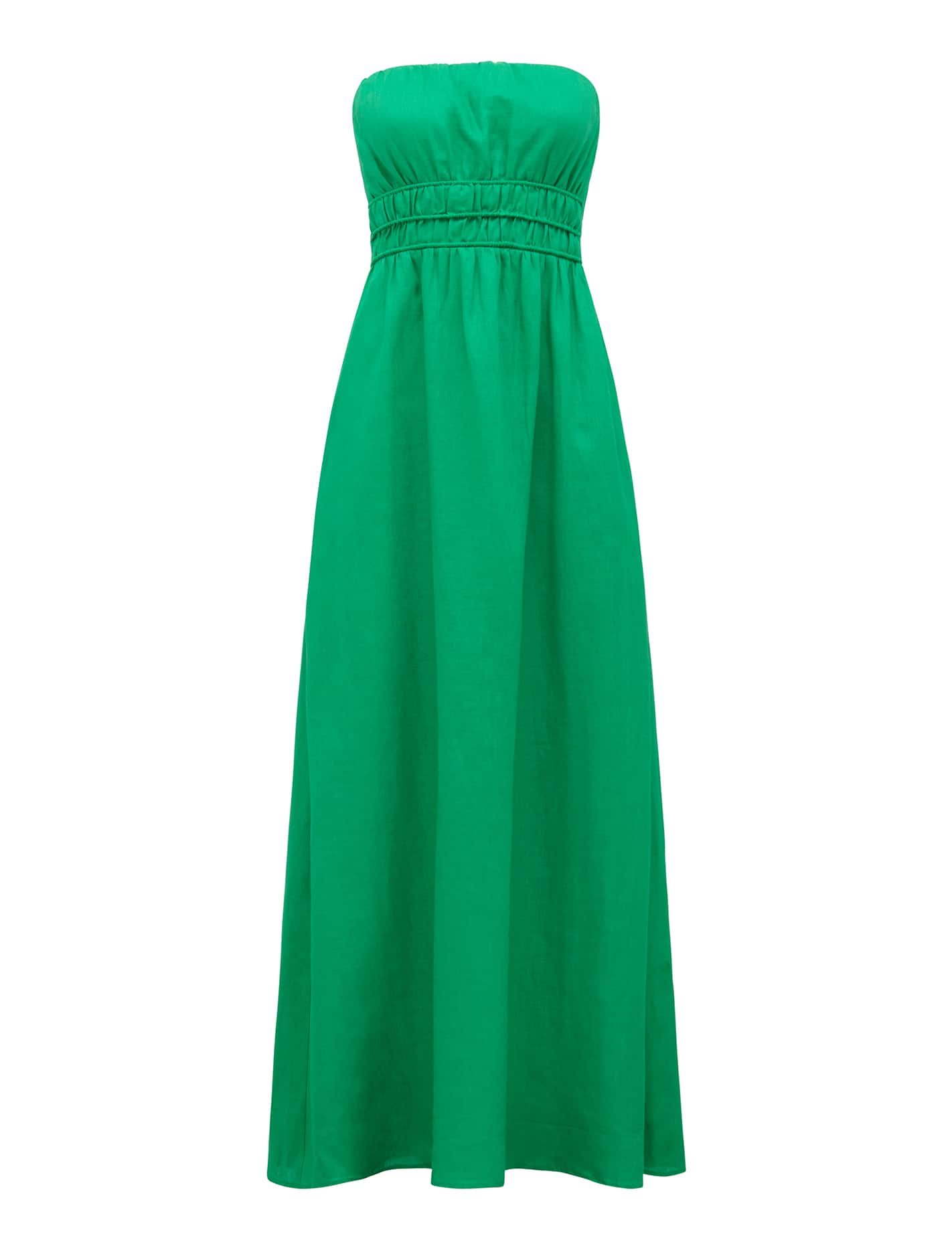 Romie Strapless Piping Midi Atlantis_mannequin