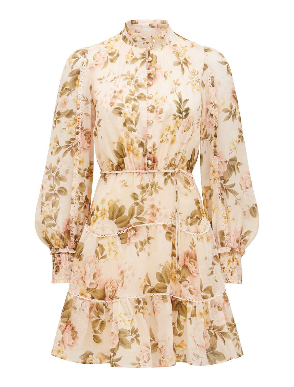 Caterina Printed Mini Skater Fortuna Floral_mannequin