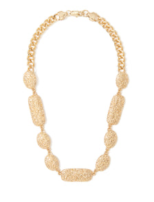 Signature Brielle Textured Necklace Gold_mannequin