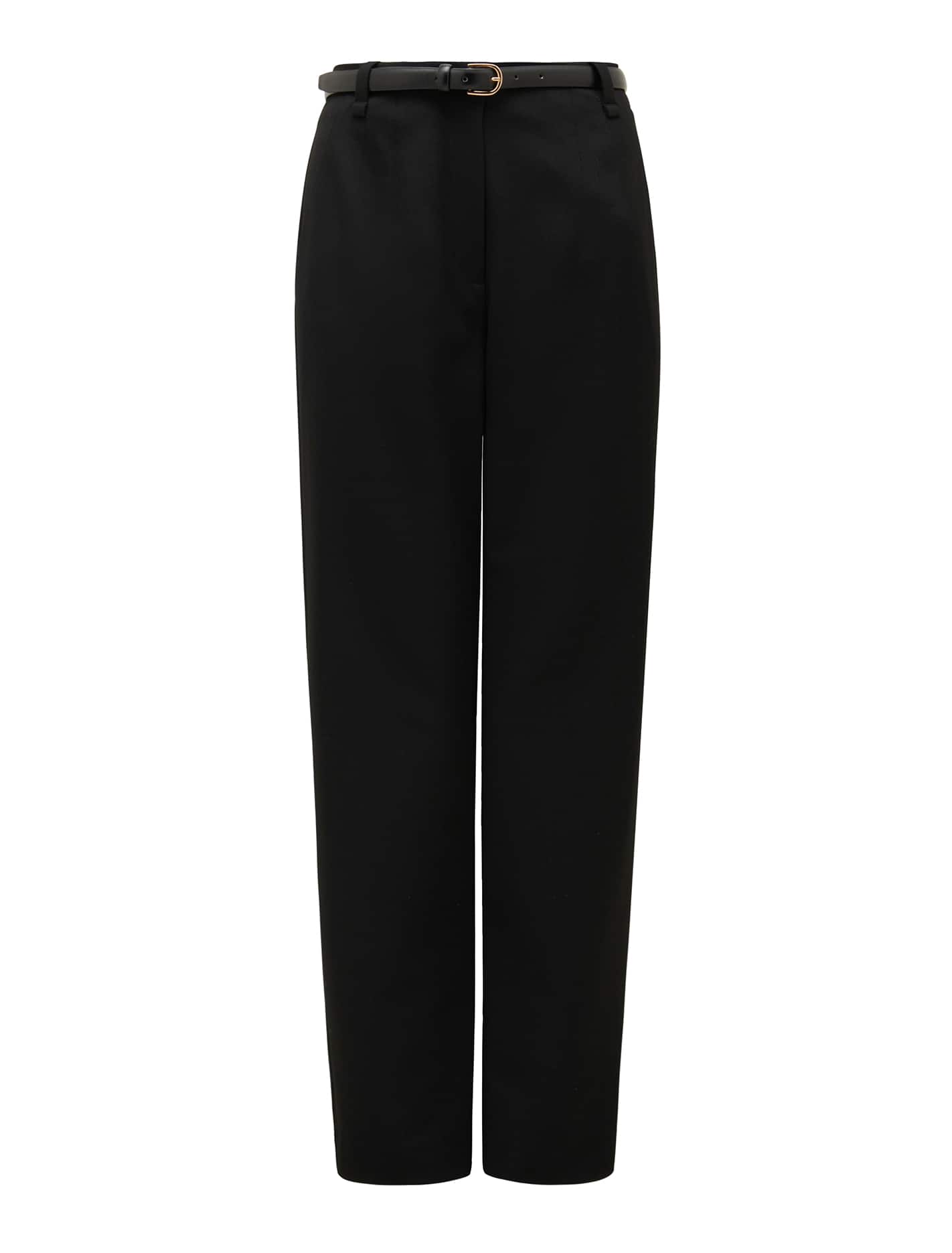 Terry Tapered Pant Black_mannequin