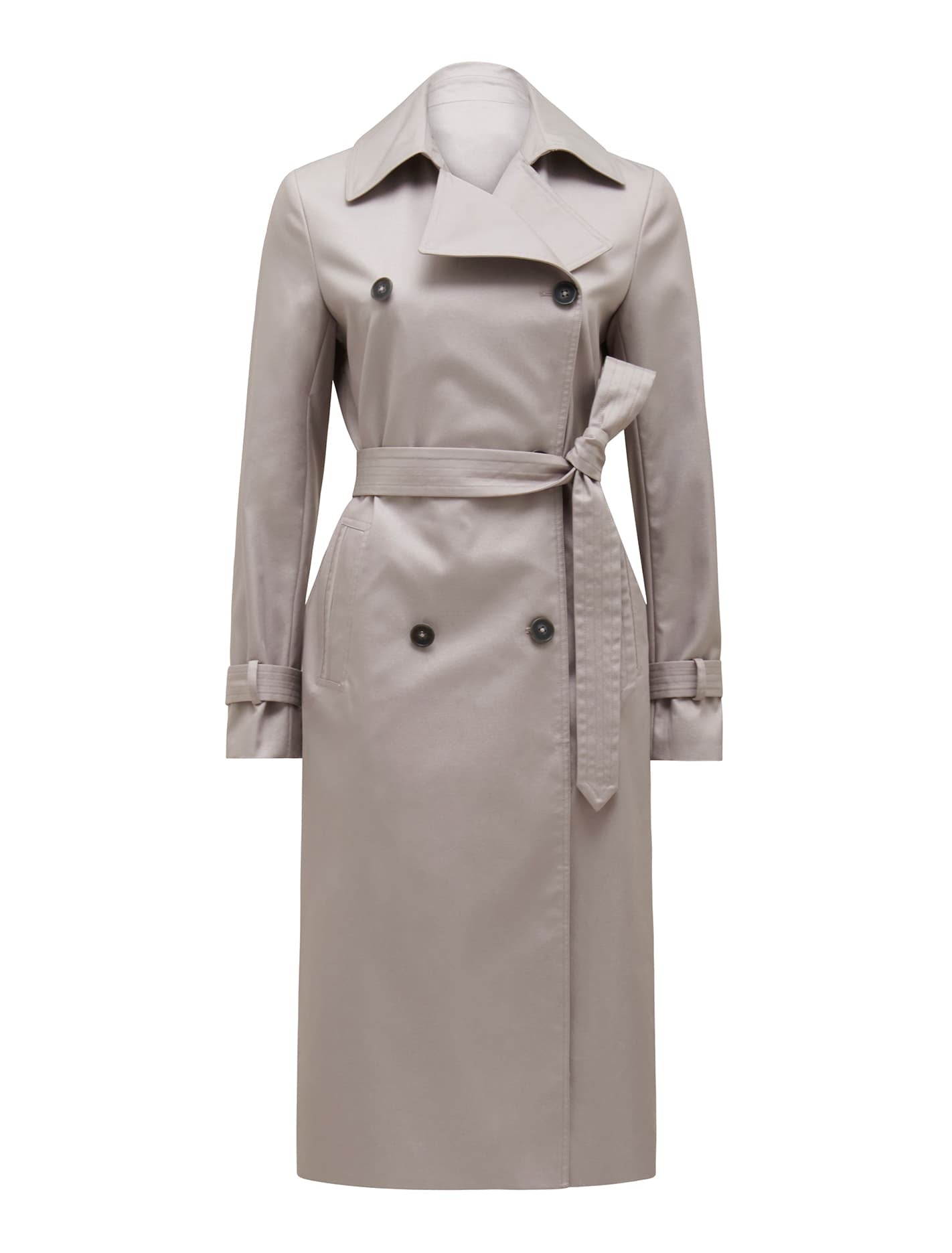 Payton Soft Trench Coat Slate Grey_mannequin