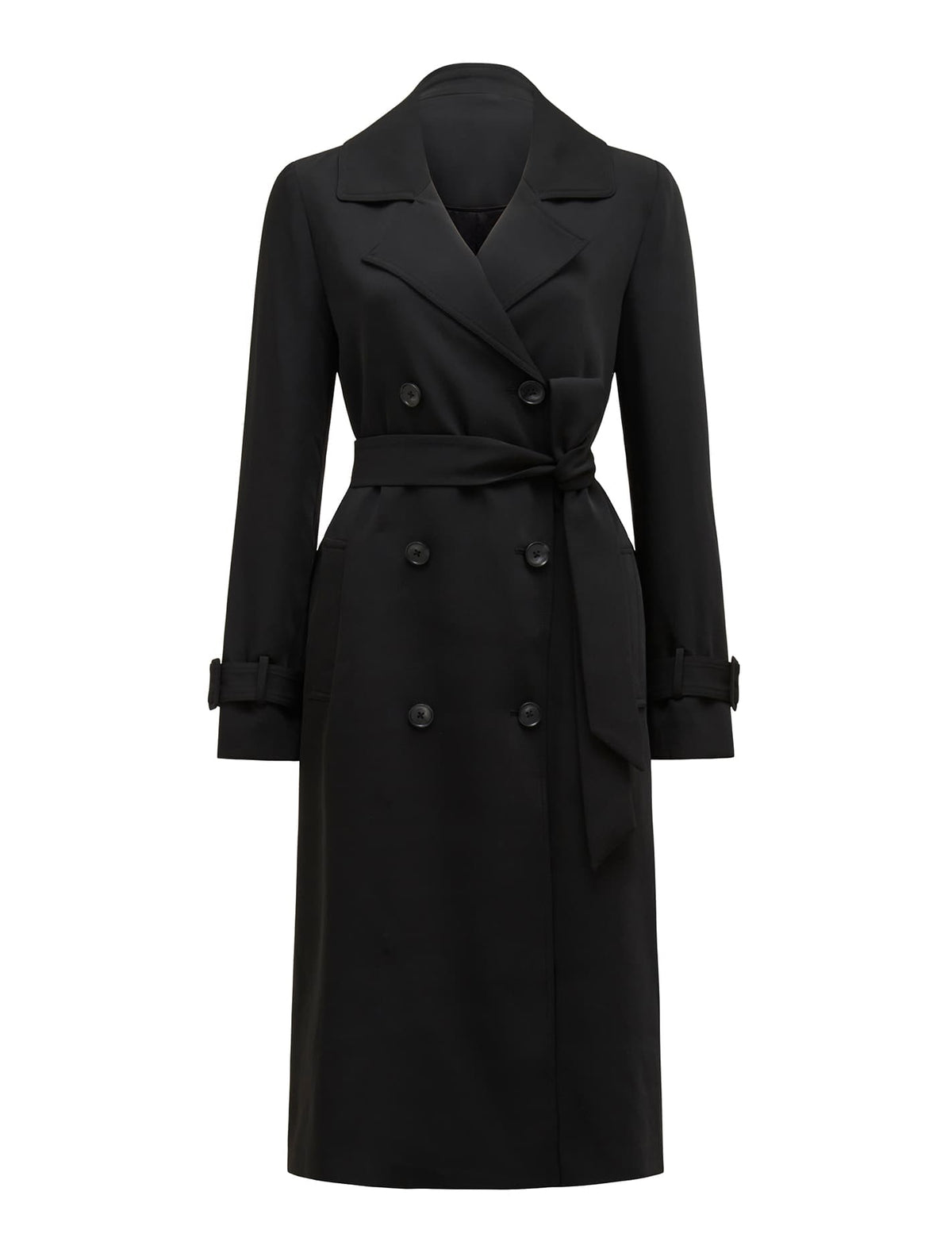 Natasha Soft Trench Black_mannequin