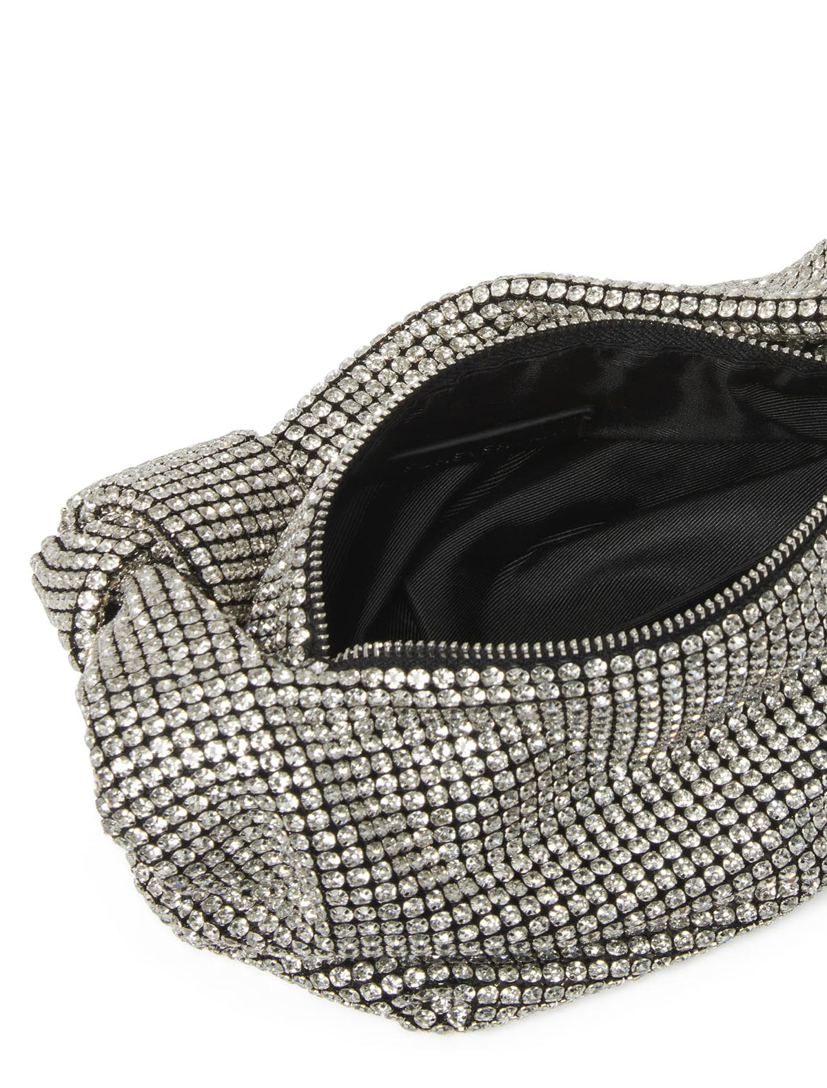Daphne Knot Embellished Bag - Signature Silver_mannequin