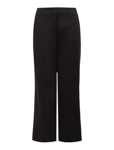 Cassandra Cropped Straight Pant Black_mannequin