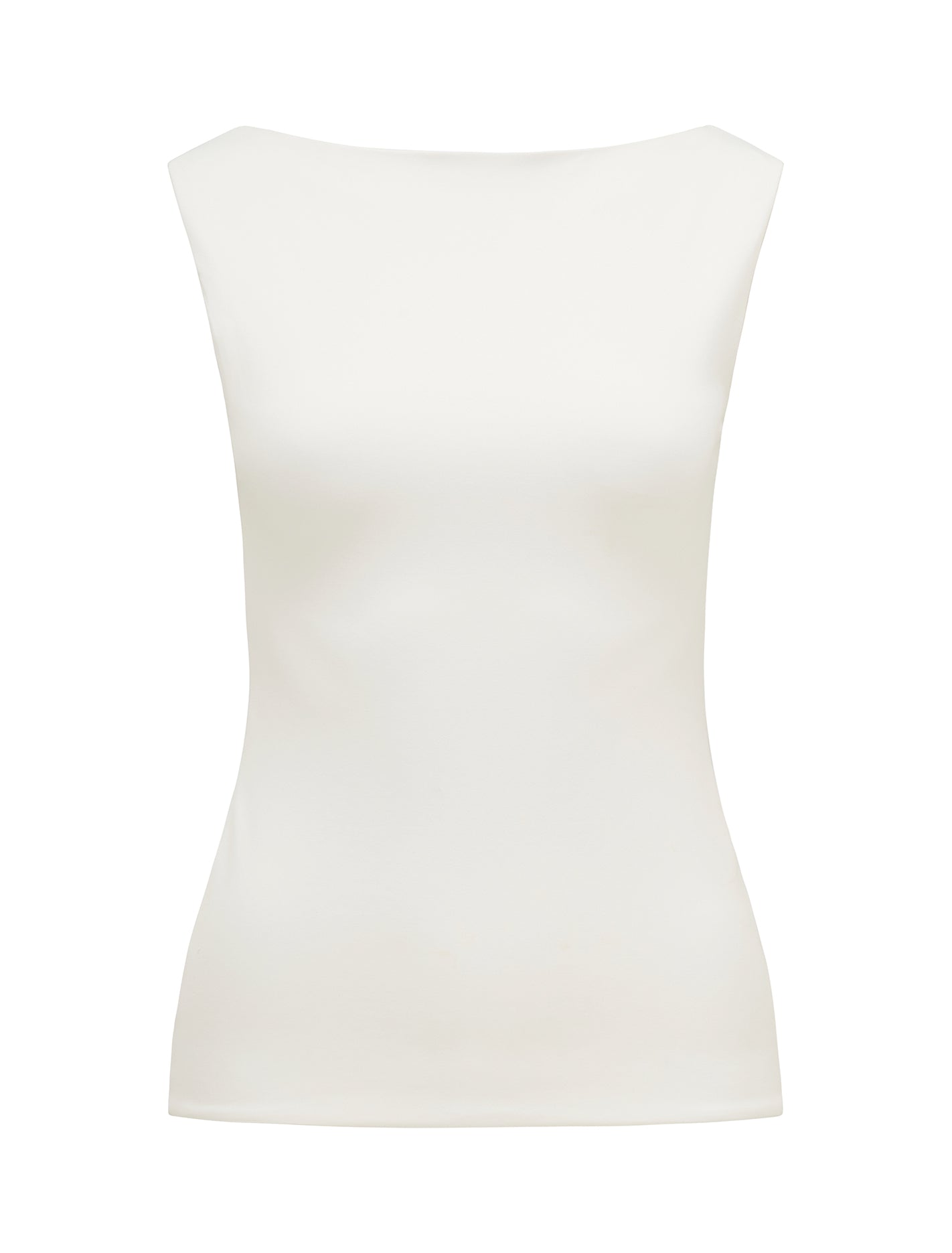 Baylor Boat Neck Tank Porcelain_mannequin