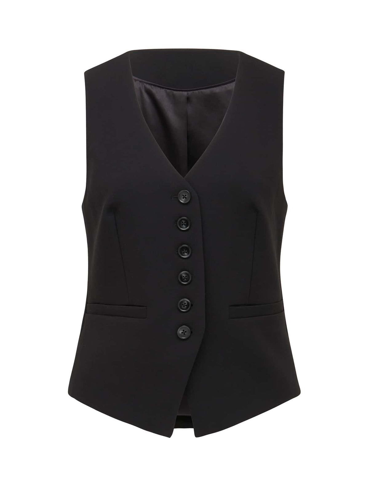 Dana Waistcoat Black_mannequin