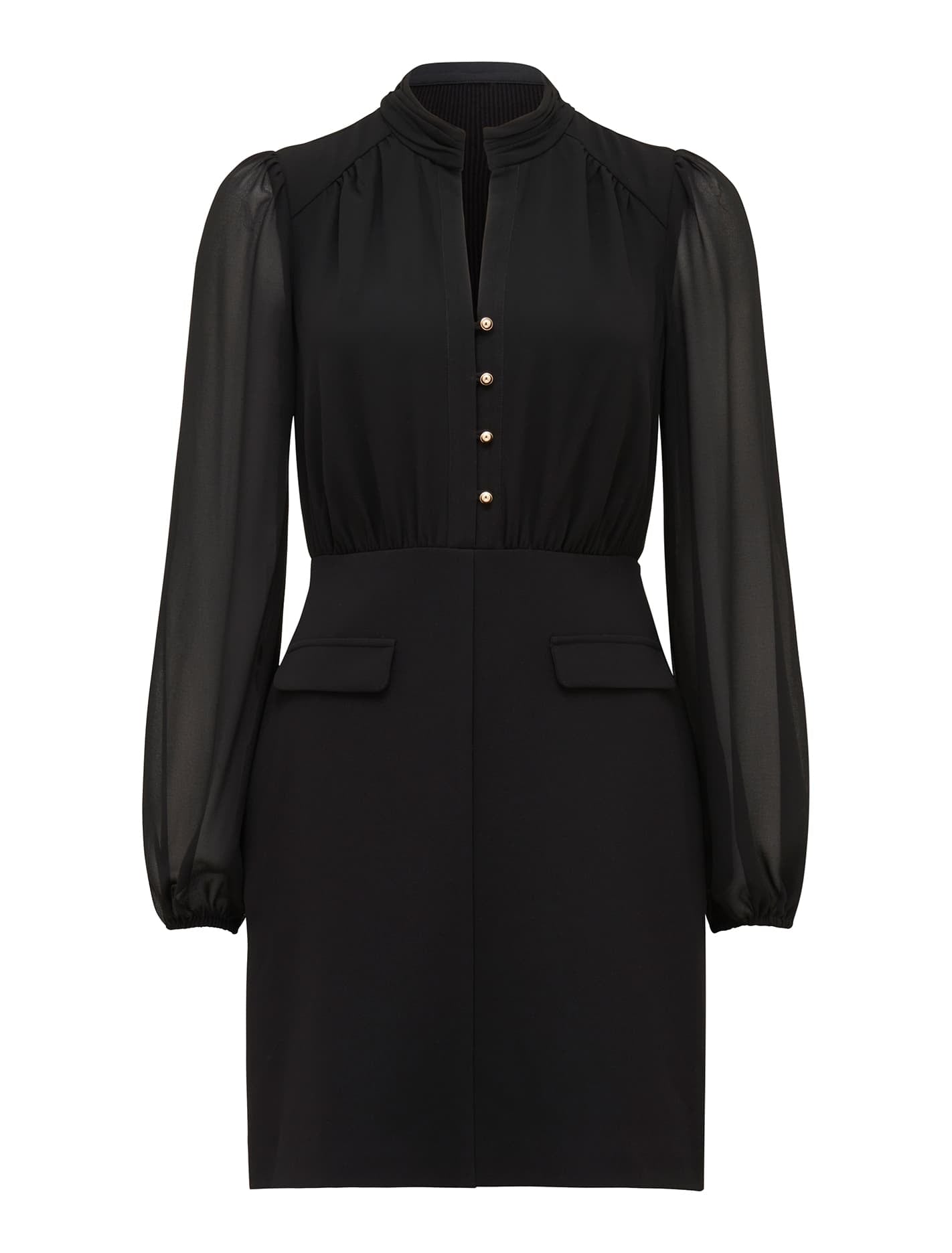Daniella Mini Dress Black_mannequin