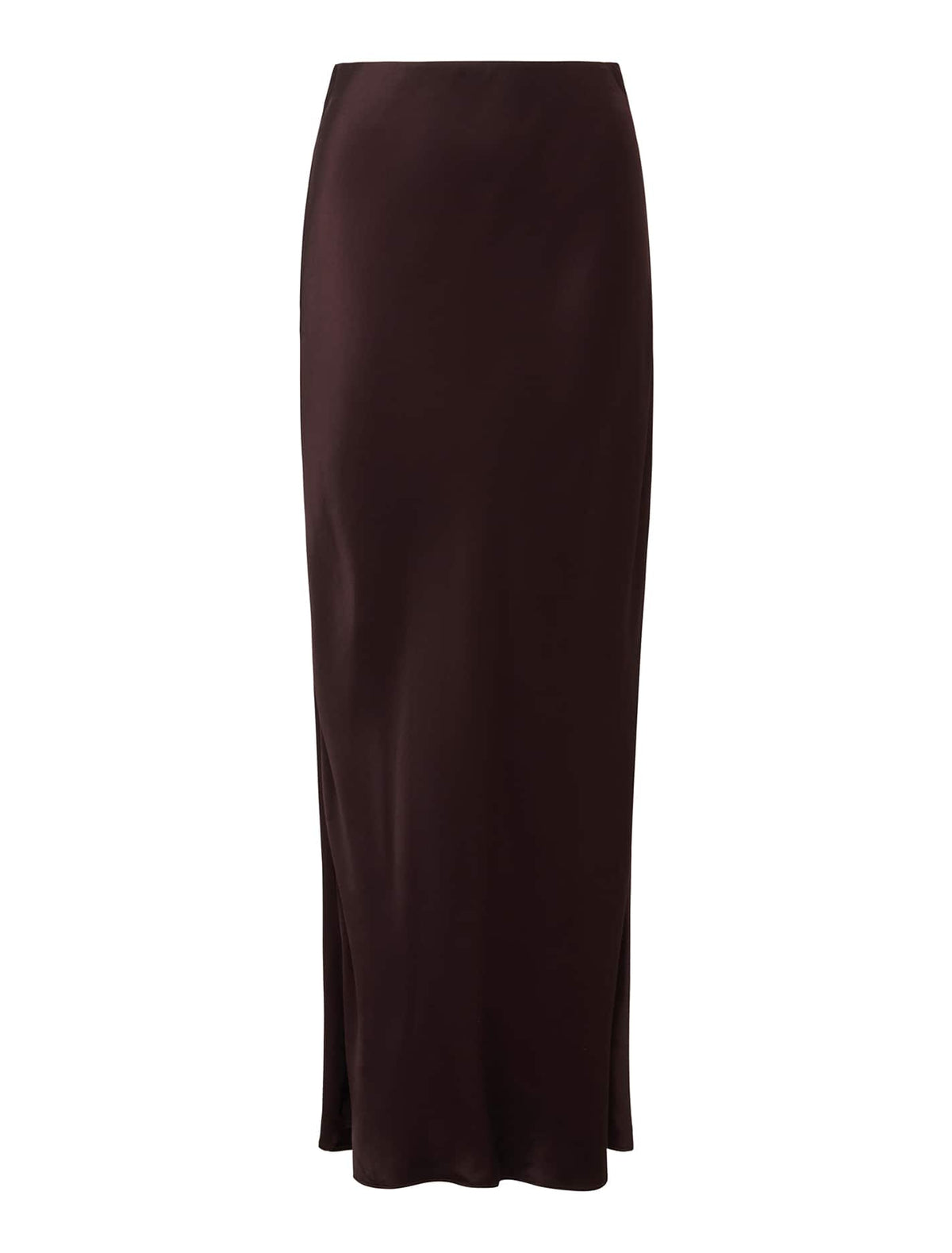 Prue Satin Bias Midaxi skirt Bitter Cherry_mannequin