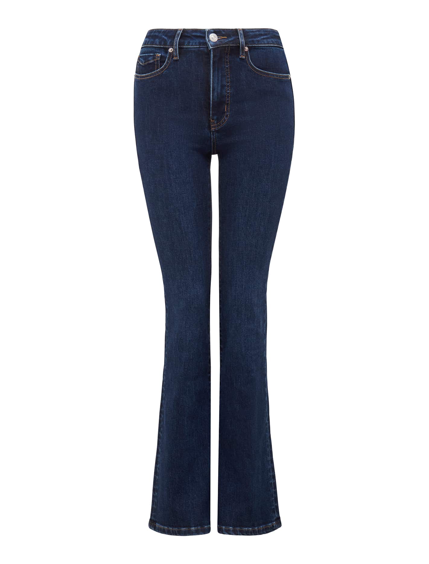 Eloise Petite Classic Bootcut Jean Dark Wash_mannequin