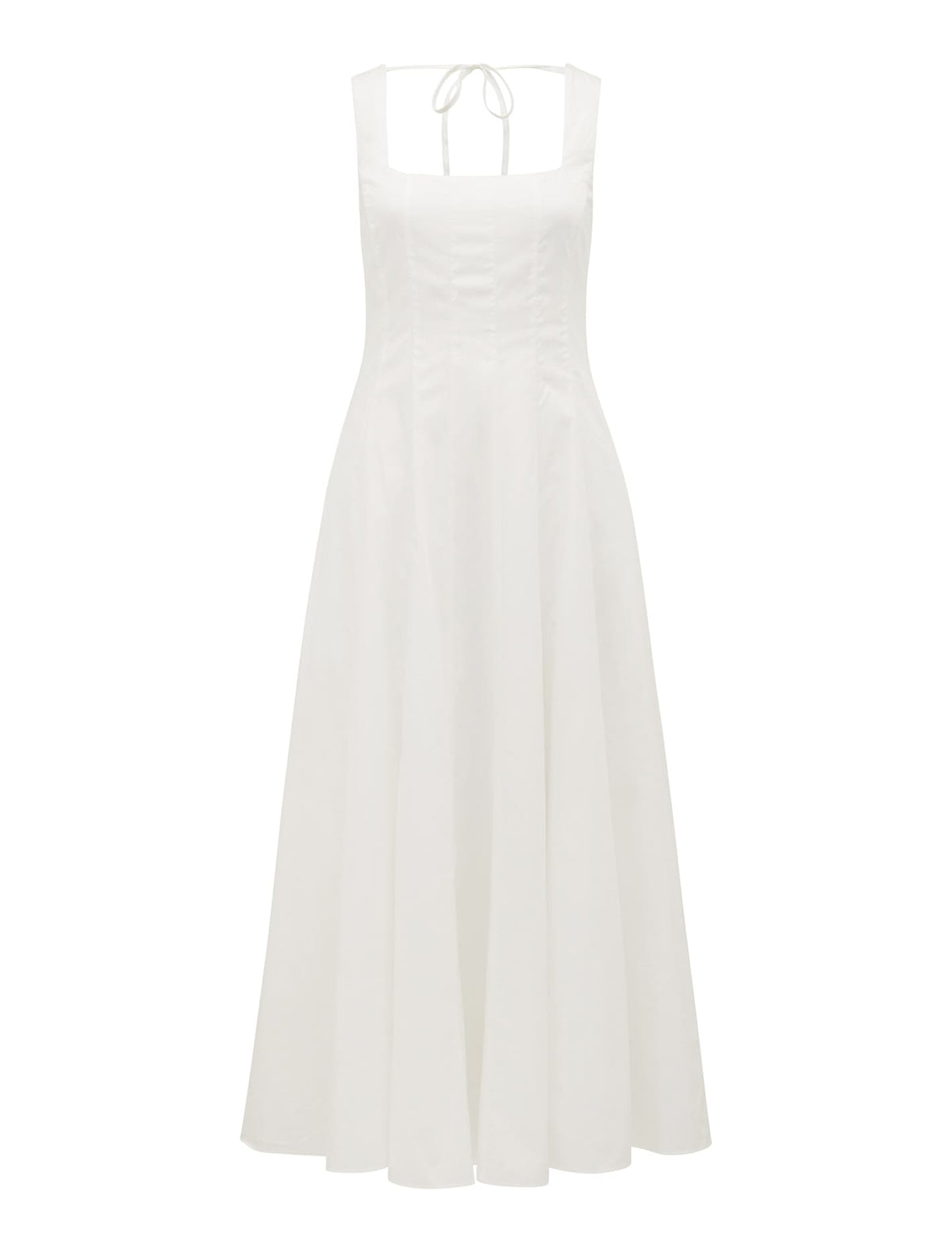 Samera Sleeveless Midi Porcelain_mannequin