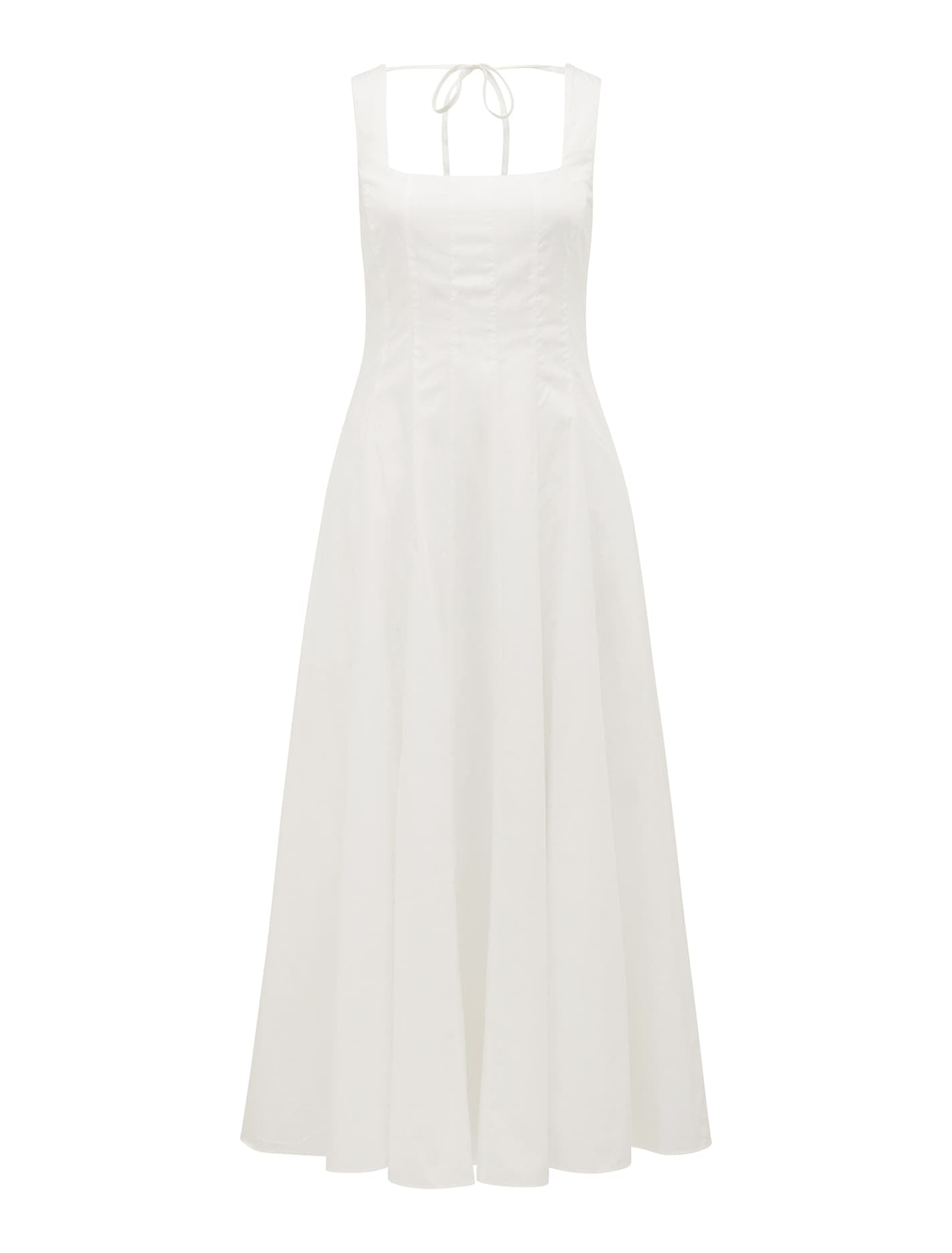Samera Sleeveless Midi Porcelain_mannequin