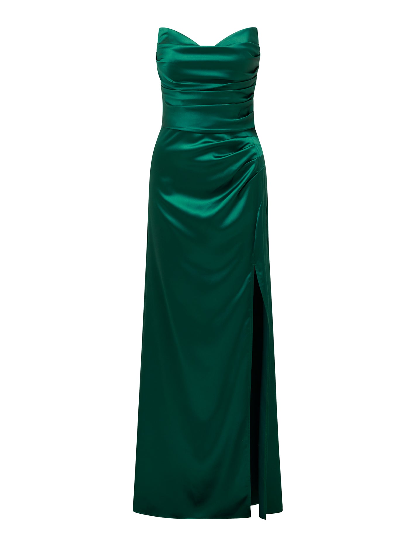 Daria Strapless Gown Hunter_mannequin
