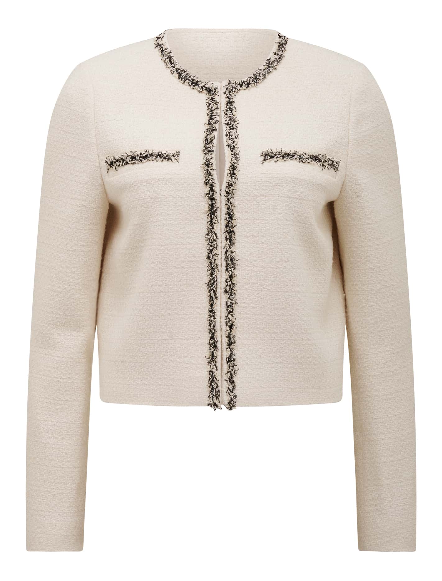 Marie Boucle Jacket Cream_mannequin
