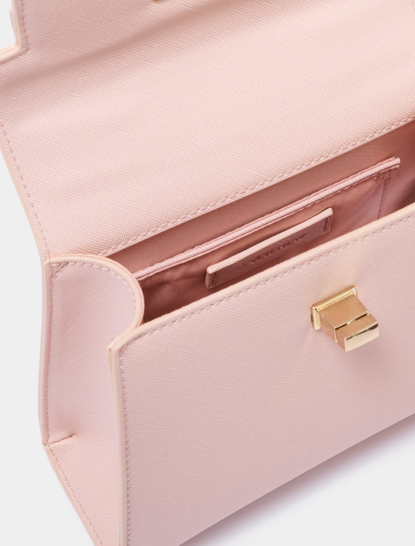 Tala Top Handle Lock Bag Rose_mannequin
