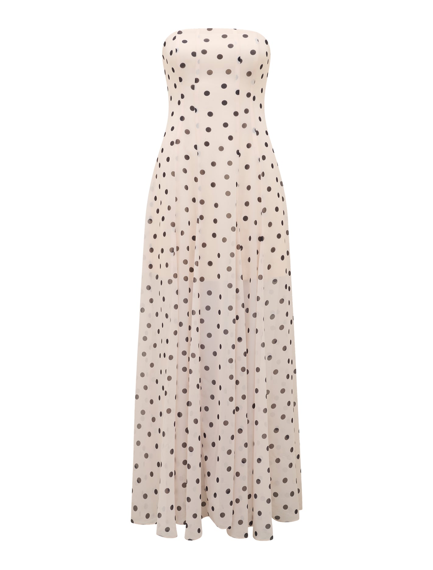 Kimora Strapless Midi Dress Porcelain Edmond Spot_mannequin