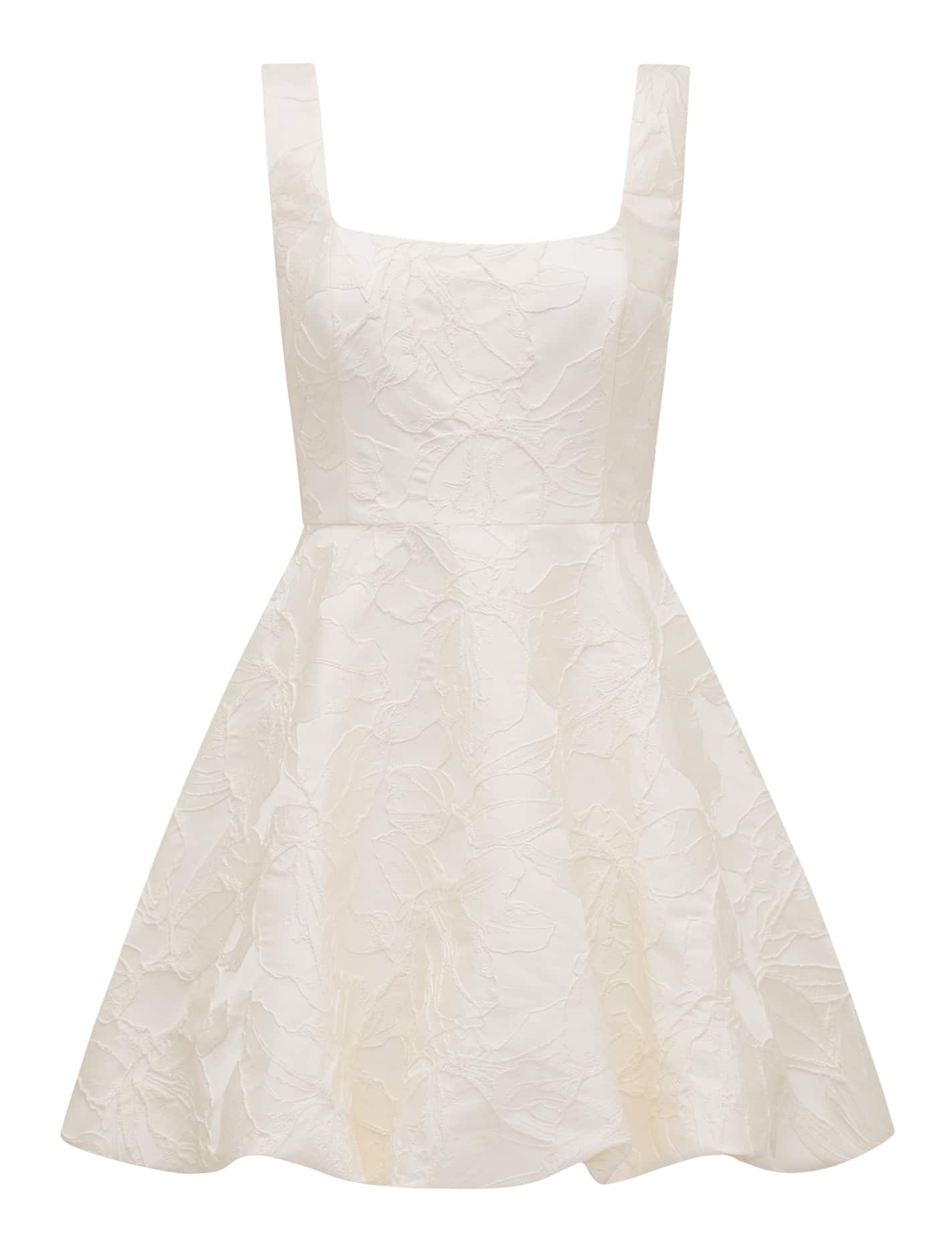 Brenda Bubble Mini Dress Porcelain_mannequin