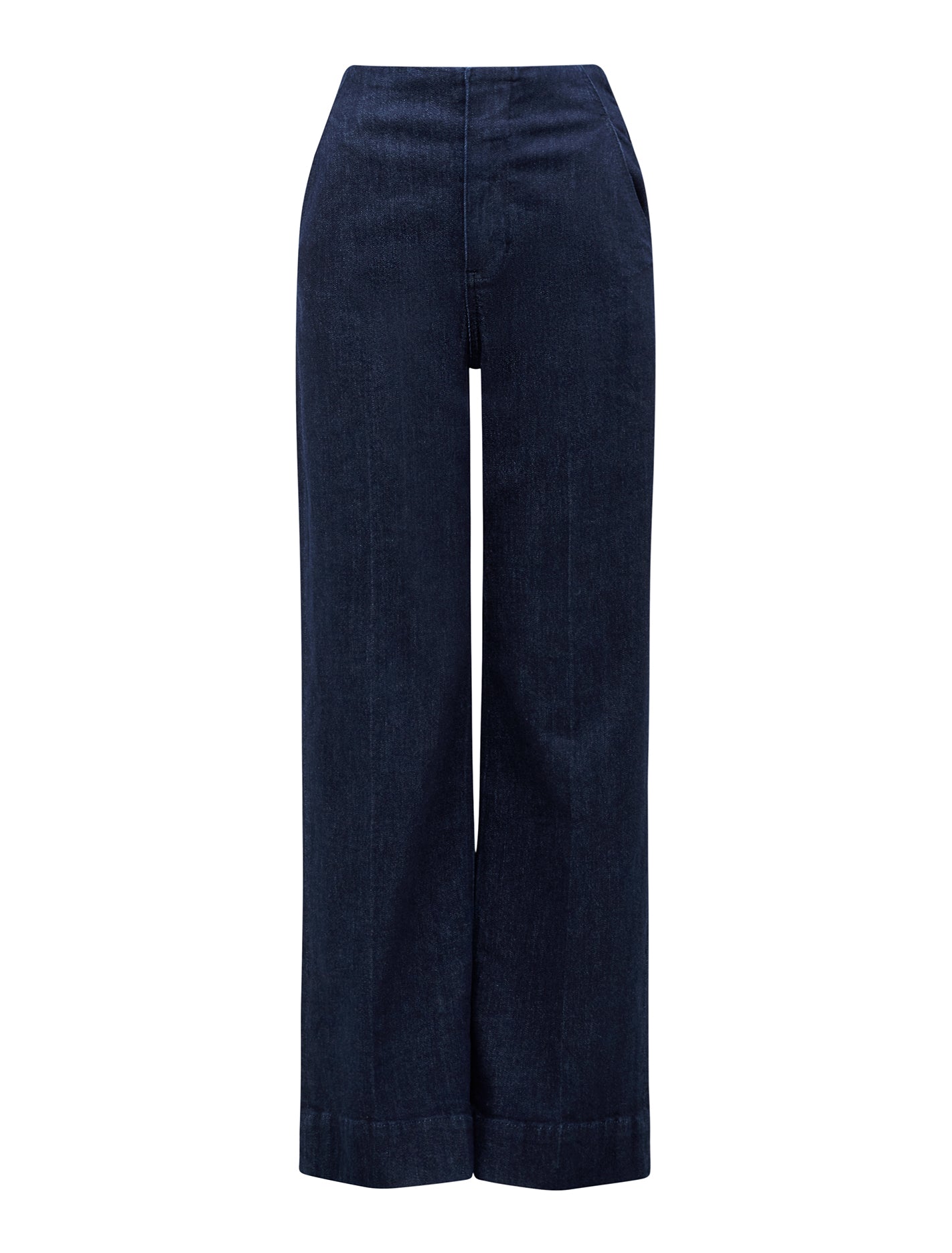 Beth Wide Leg Jeans Dark Rinse Wash_mannequin