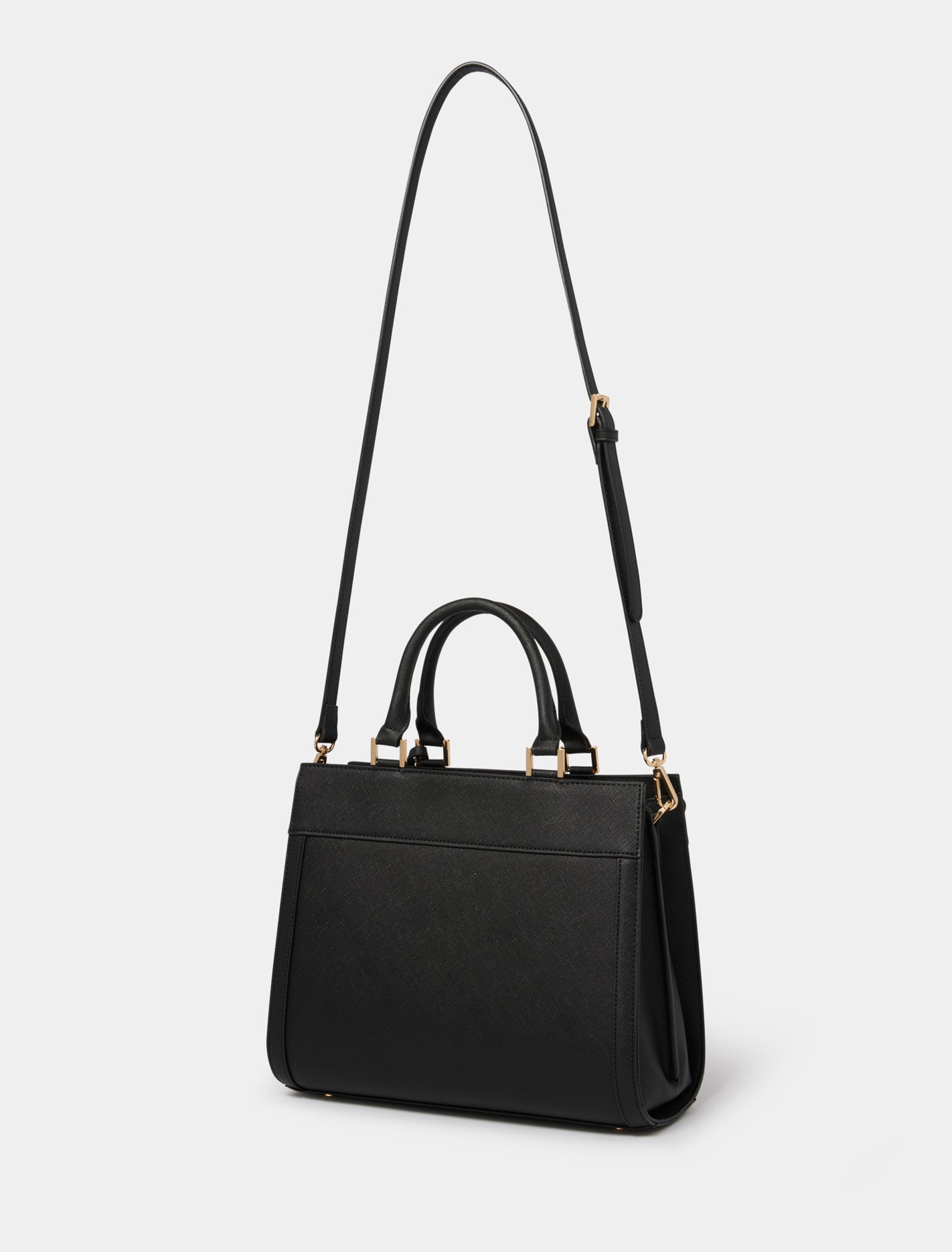 Zoe Medium Tote Black_mannequin