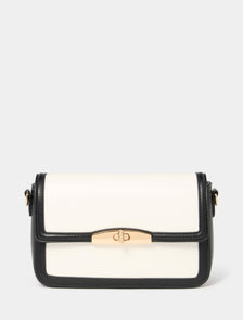 Charlene Crossbody Bag Black / Ivory_mannequin