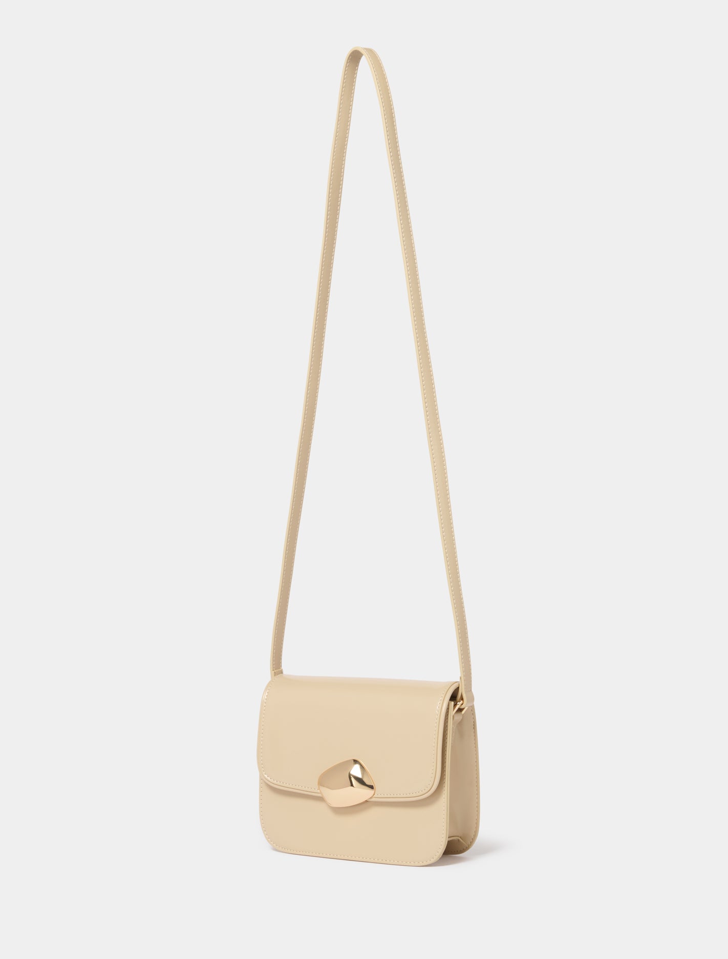 Ophelia Organic Crossbody Nude_mannequin