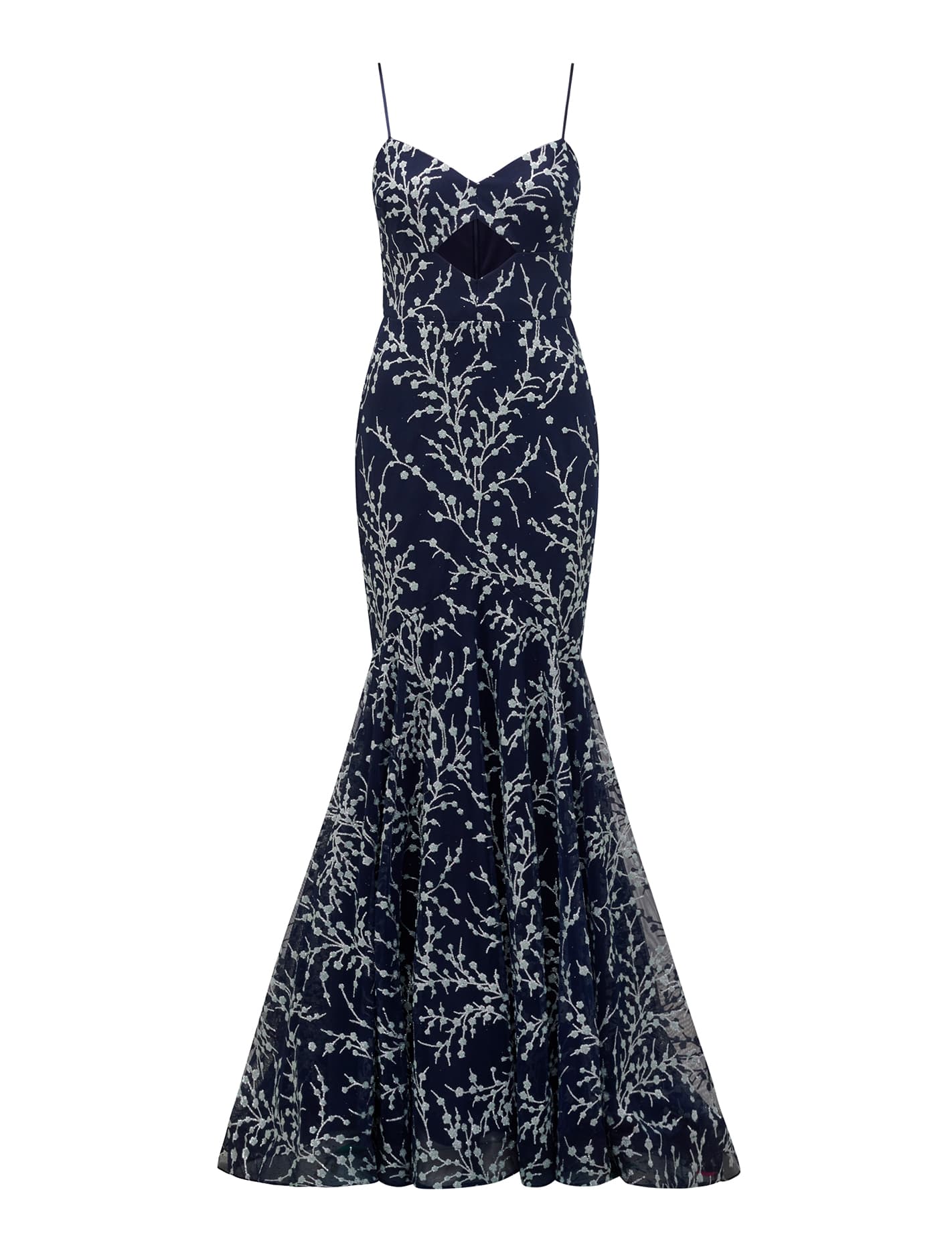 Jodie Embellished Gown Navy/Mint_mannequin