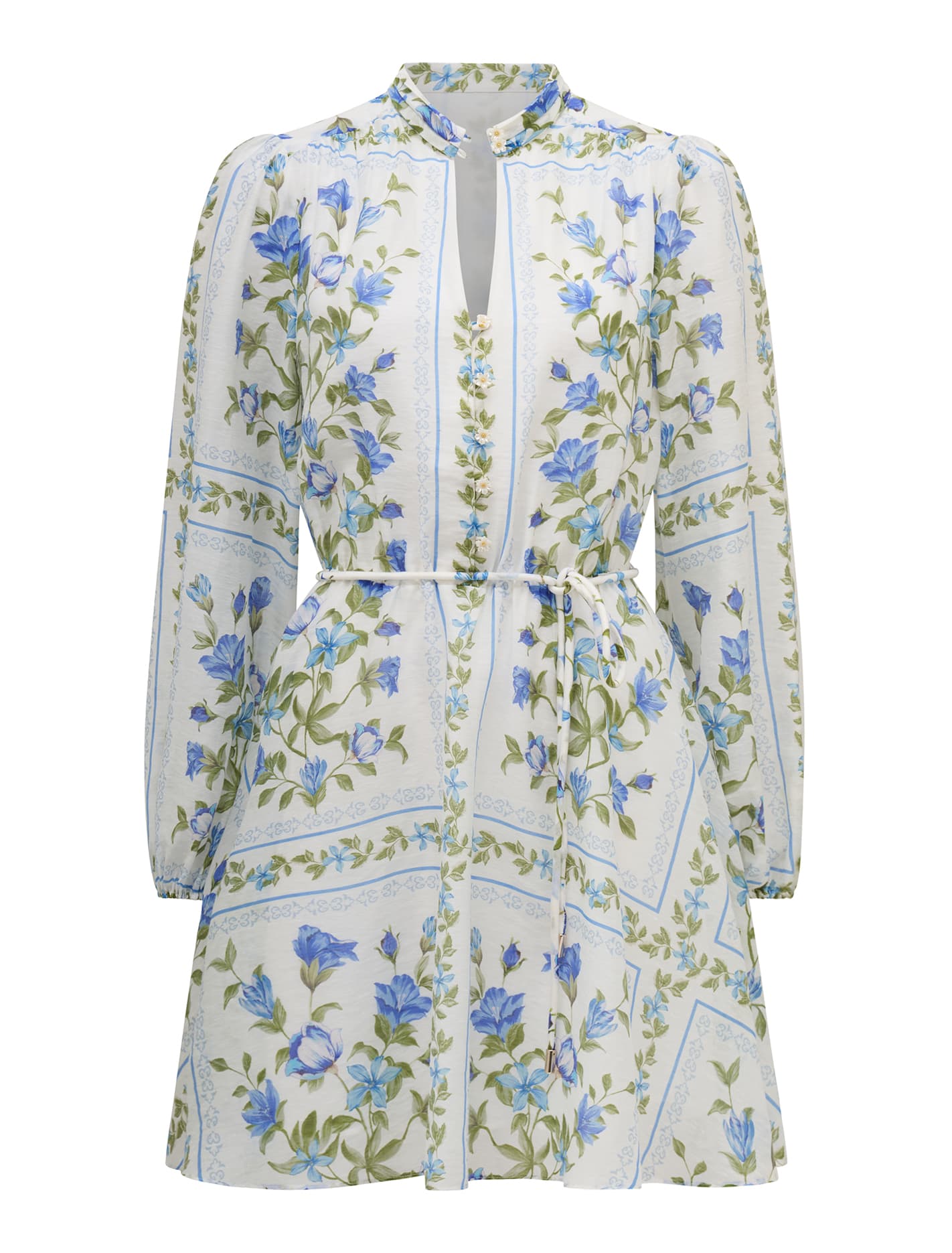 Tamila Printed Skater Mini Bellview Floral_mannequin