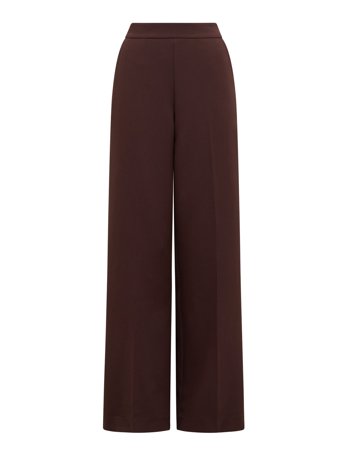 Marissa Wide-Leg Pants Rich Chocolate_mannequin