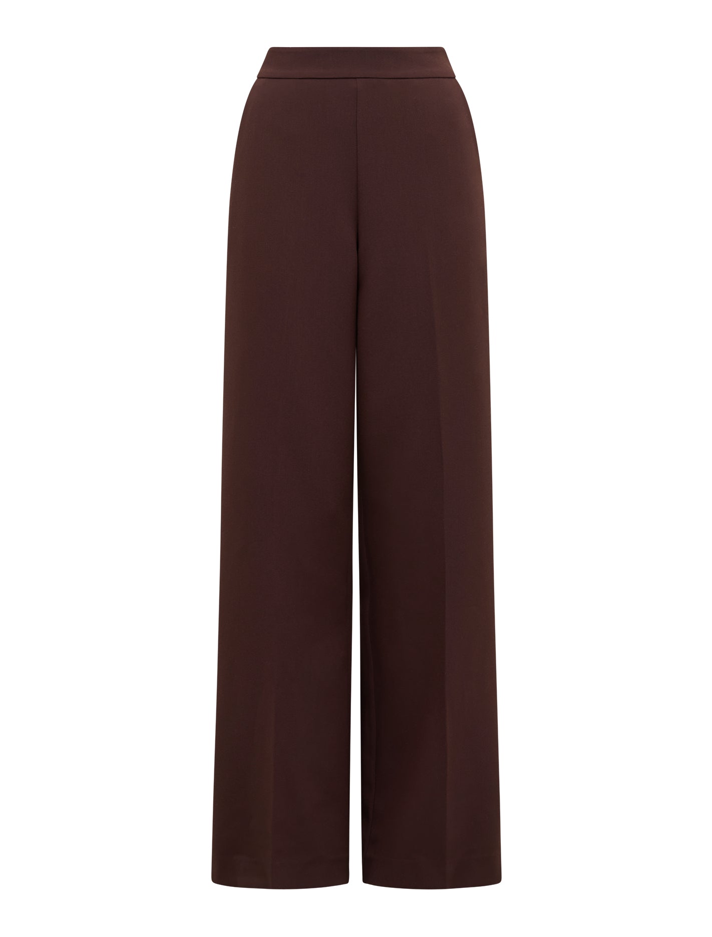 Marissa Wide-Leg Pants Rich Chocolate_mannequin