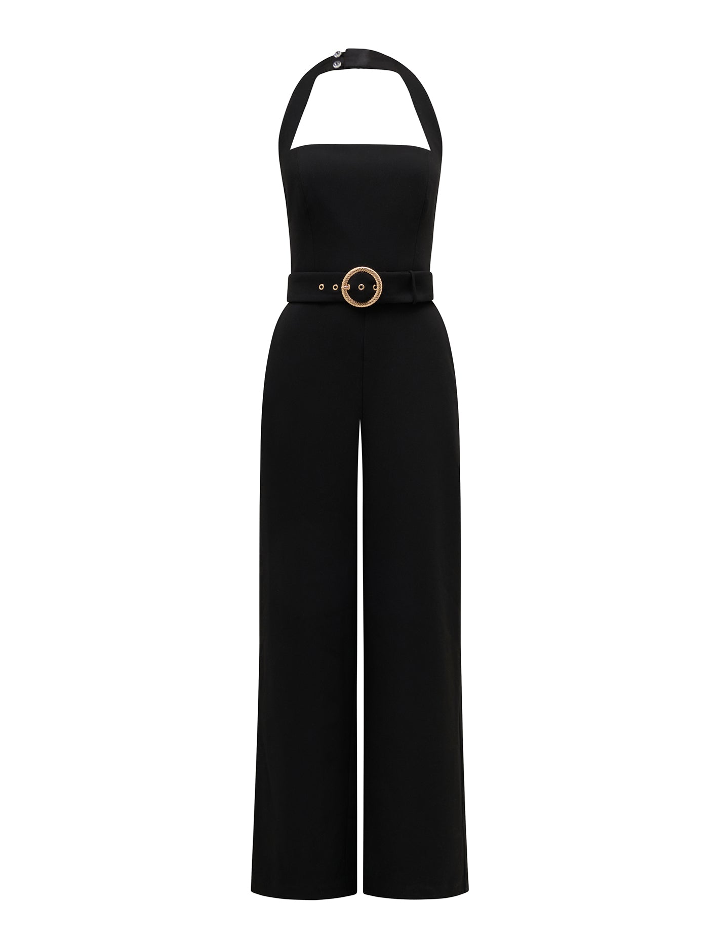 Remmie Halter Jumpsuit Black_mannequin