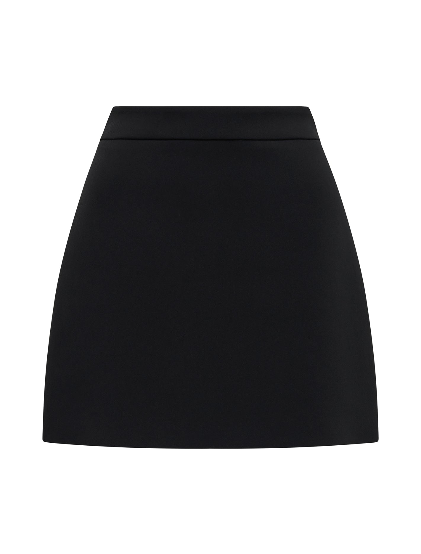 Azura A-Line Mini Skirt Black_mannequin