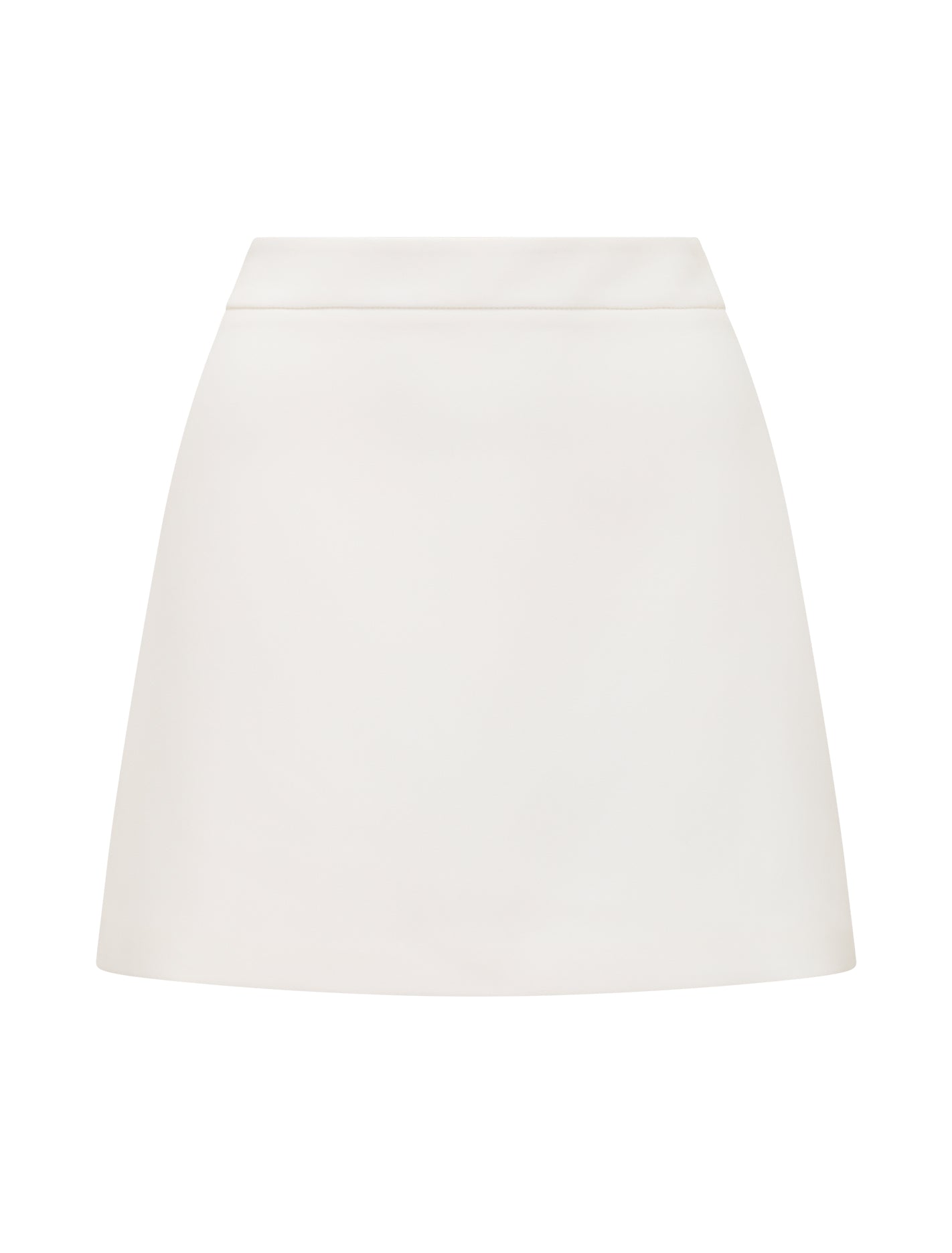 Azura A-Line Mini Skirt Porcelain_mannequin