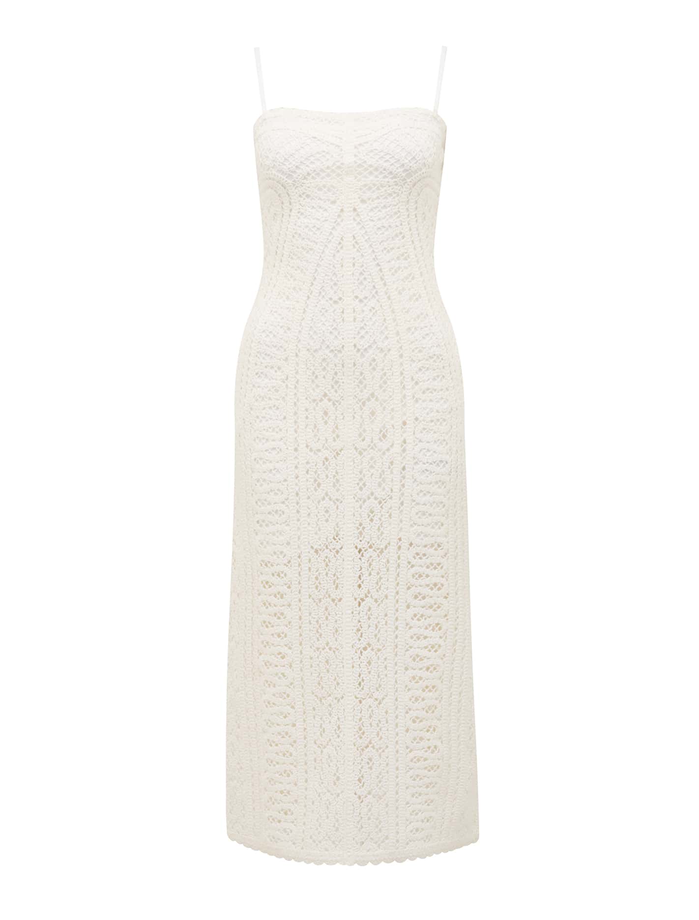 Arianna Crochet Midi Dress Porcelain_mannequin