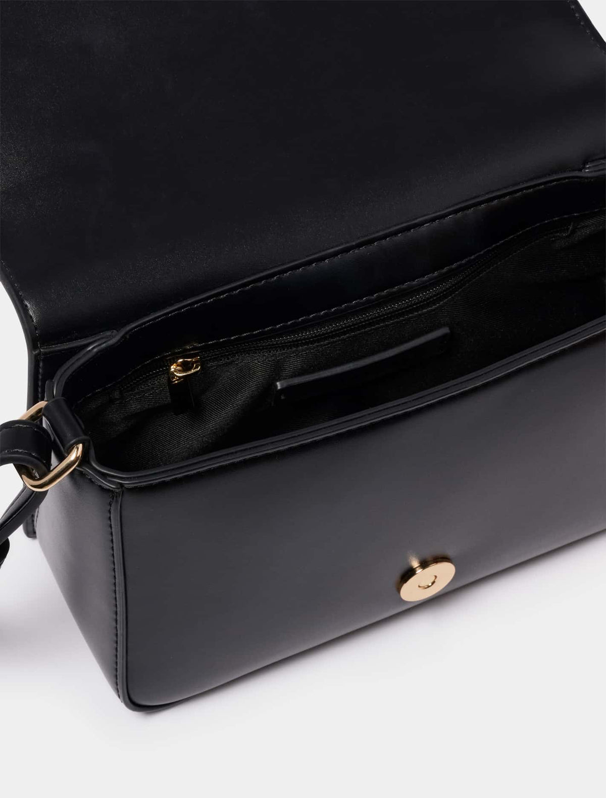 Signature Belle Bloom Flower Bag  Black_mannequin