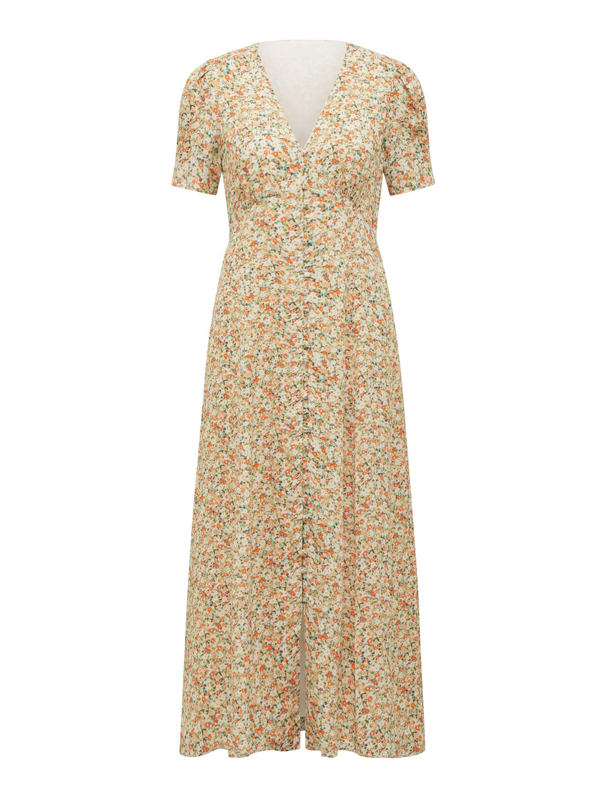 Safira Printed Midi Sun Dress Avenue Ditsy_mannequin