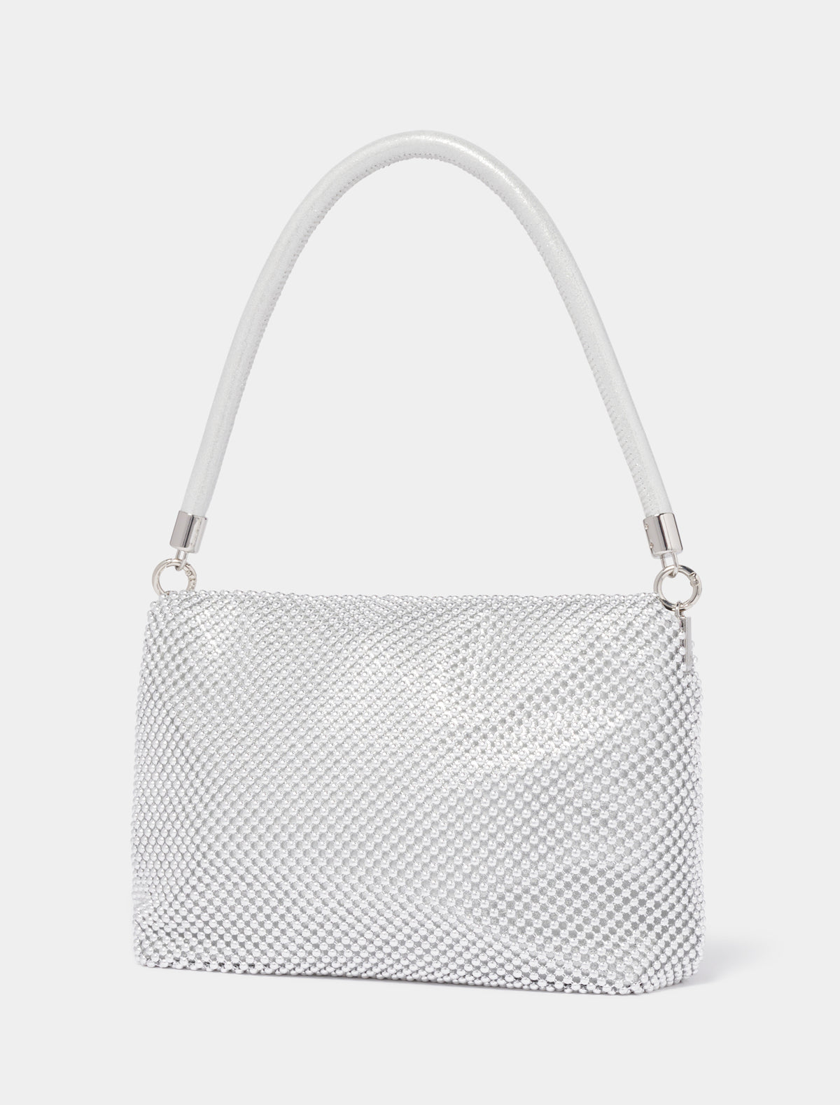 Sunday Slouch Sparkle Clutch Silver_mannequin