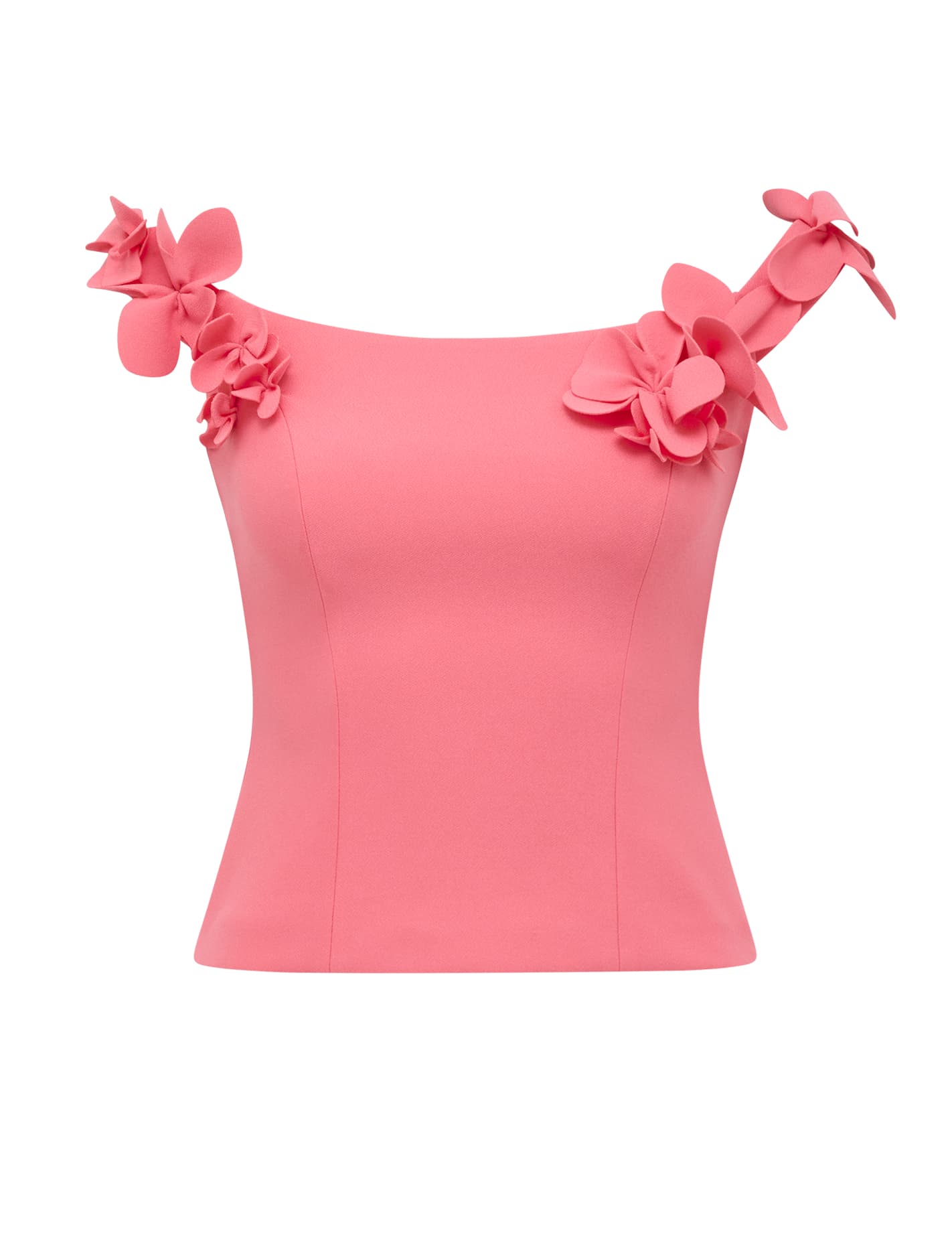 Faye Applique Bardot Top Fruit Dove Co-Ord_mannequin