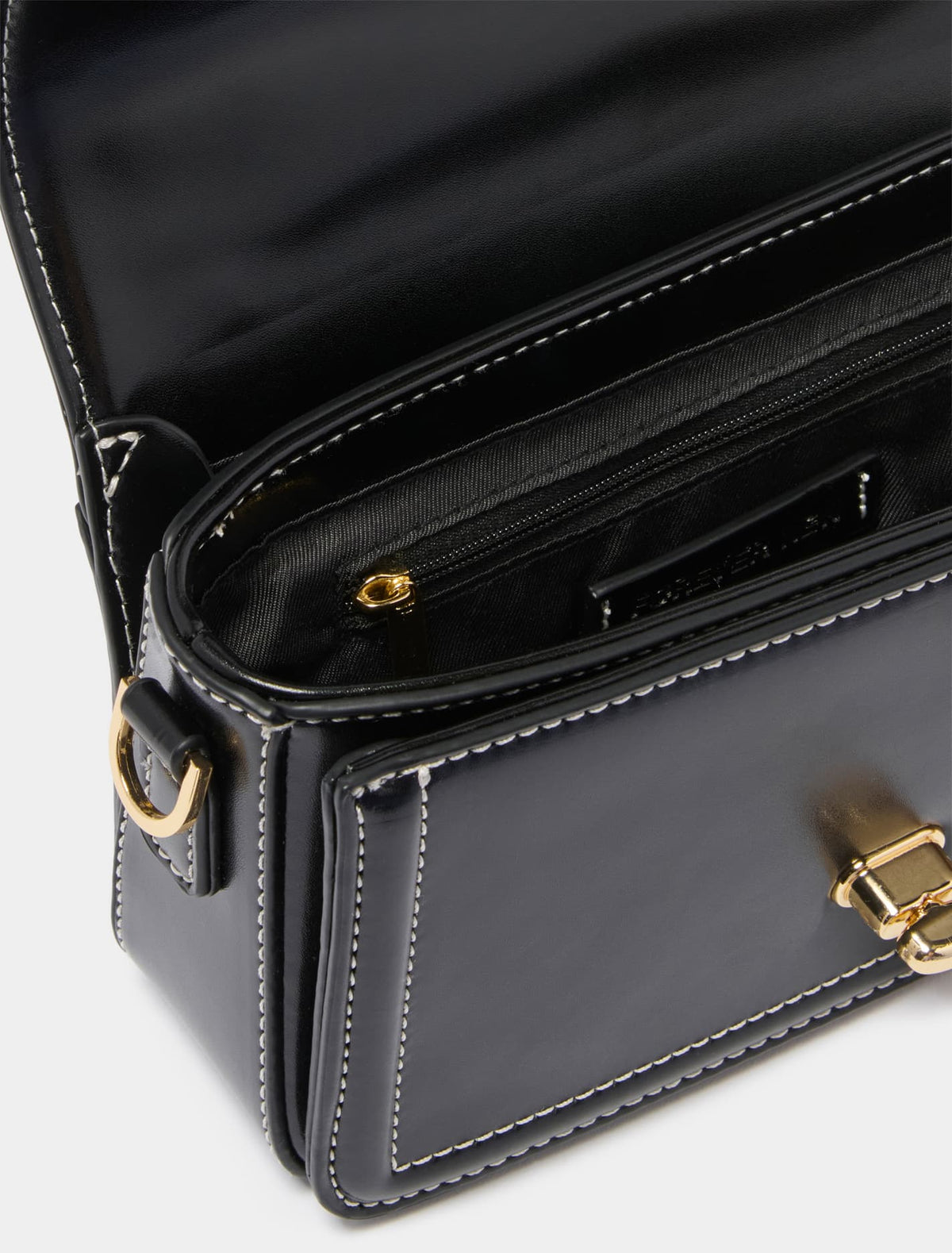 Percy Mini Lock Top Handle Black_mannequin