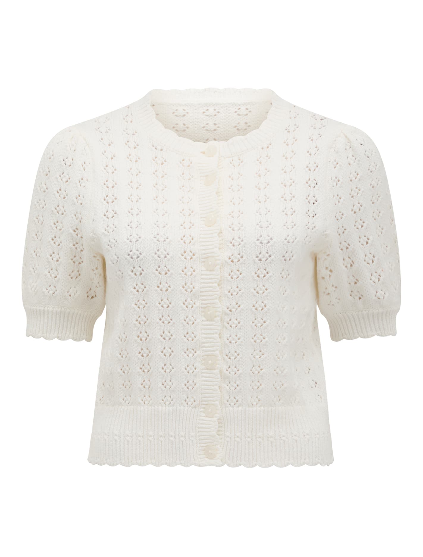 Bianca Stitch Detail Knit Top Cream_mannequin