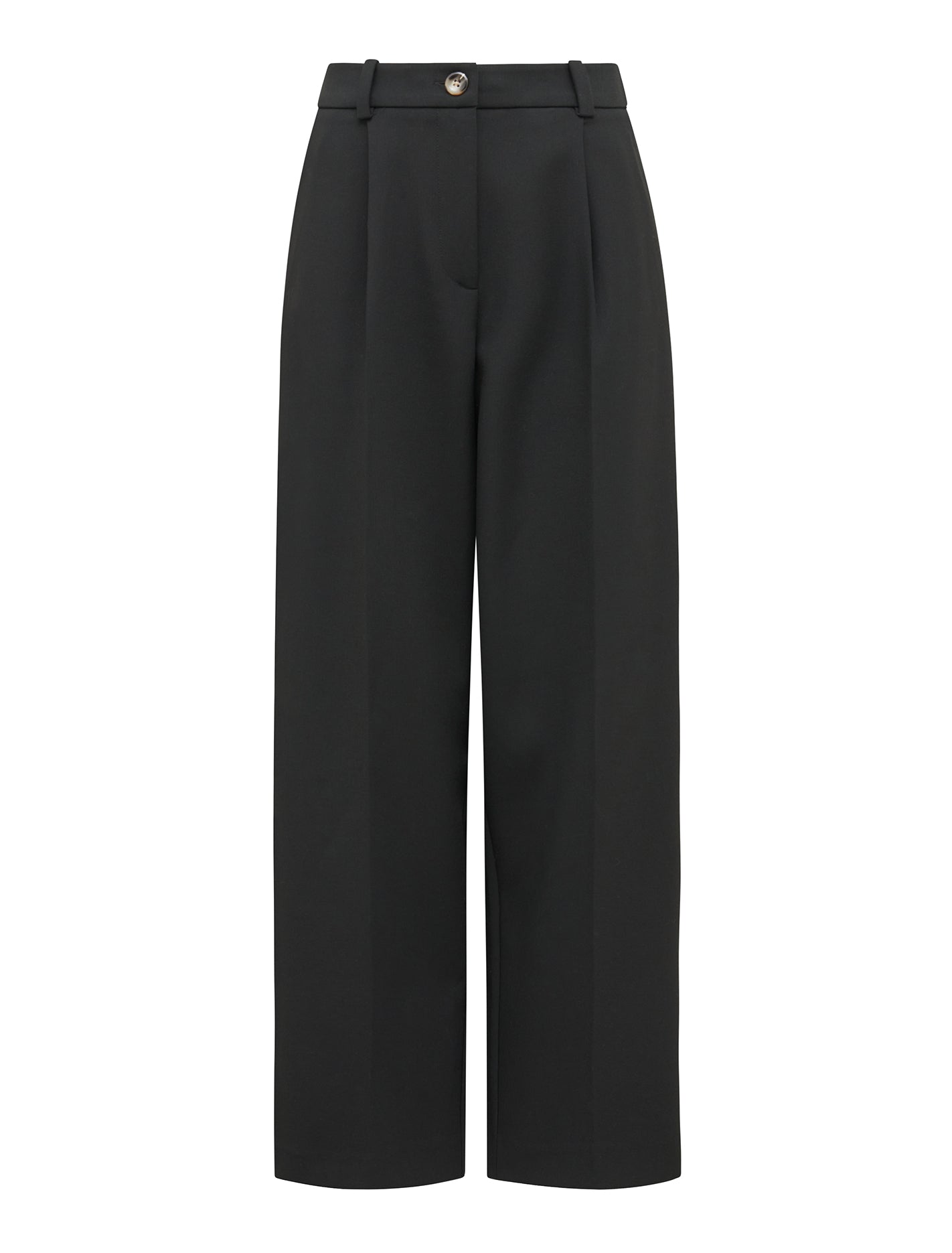 Felicity Barrel Leg Pants Black_mannequin