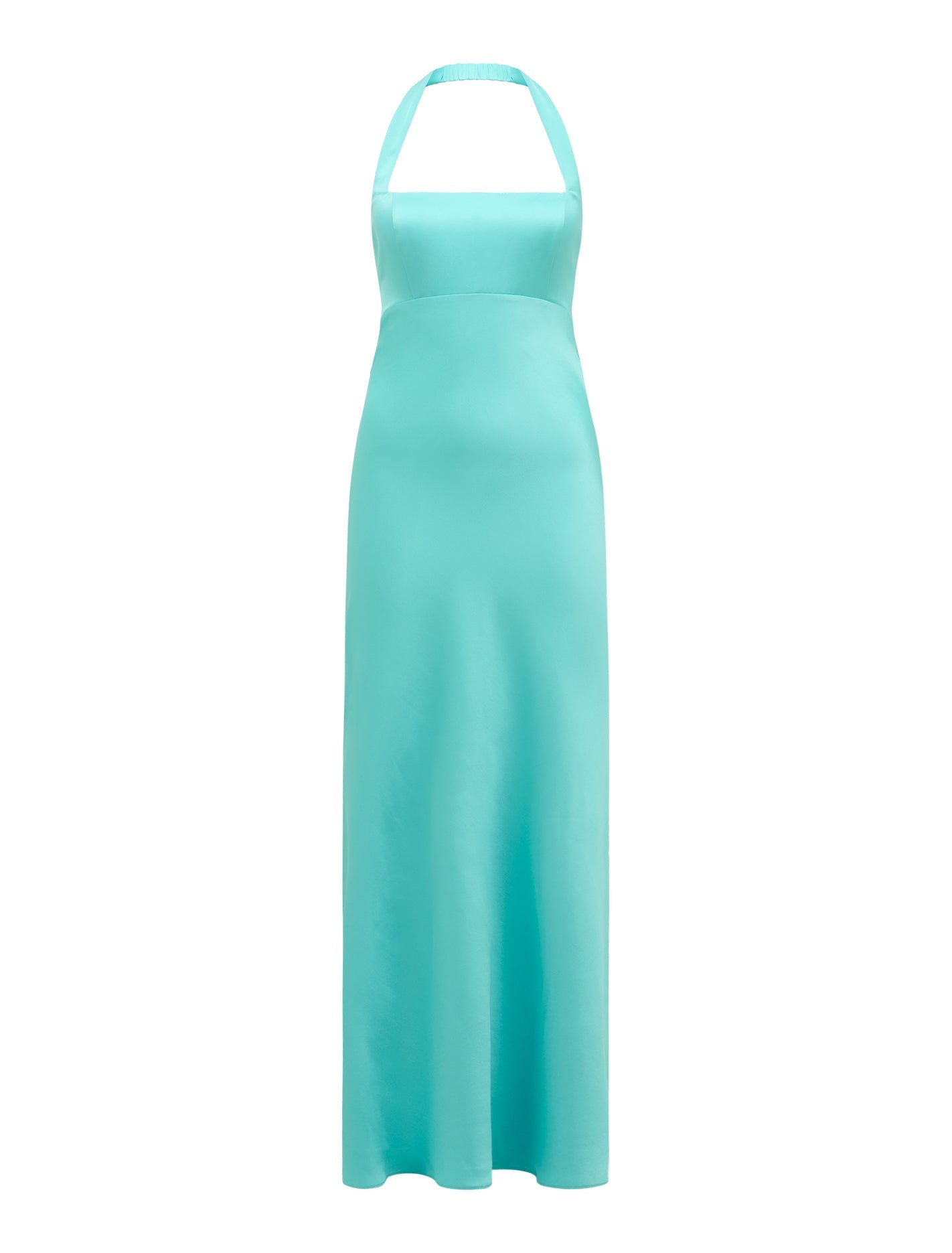 April Open Back Satin Maxi Dress Aqua Breeze_mannequin