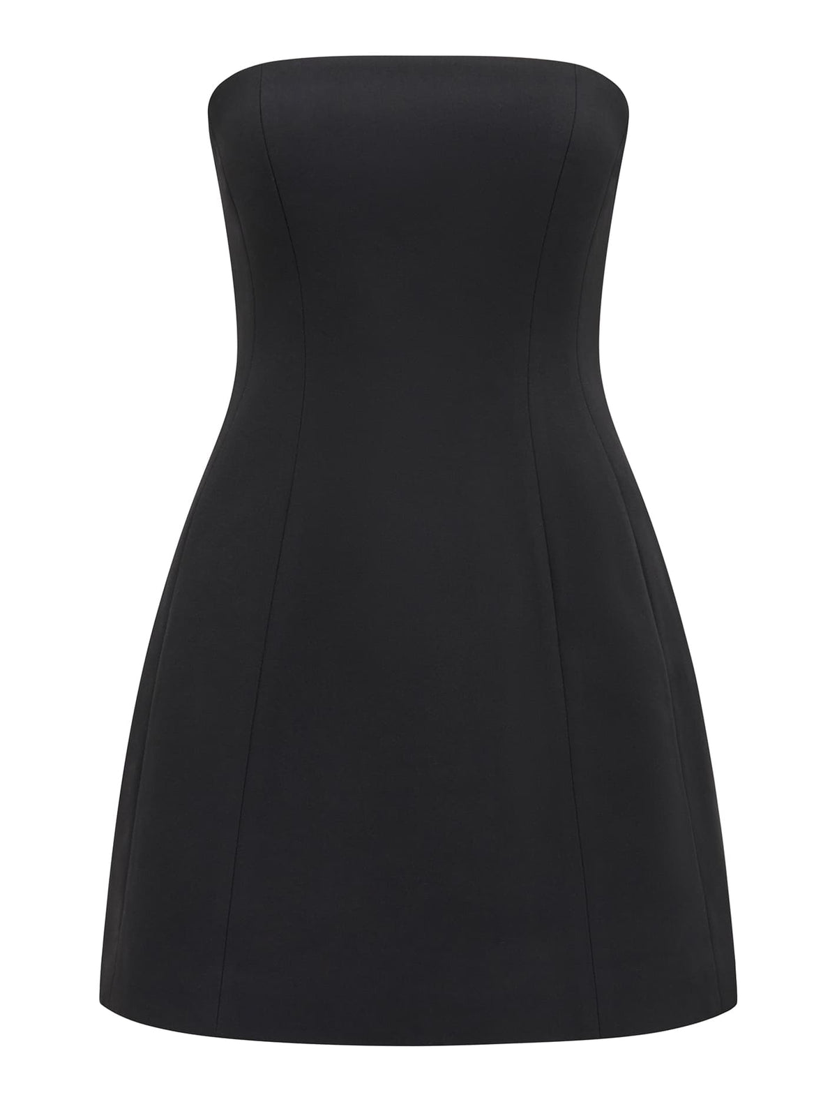 Tahlie Strapless Mini Dress Black_mannequin